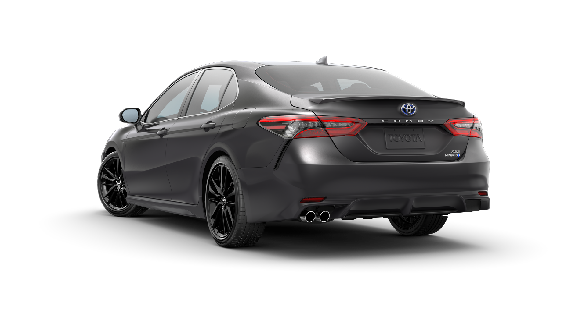 2024 Toyota Hybrid in Predawn Gray Mica.