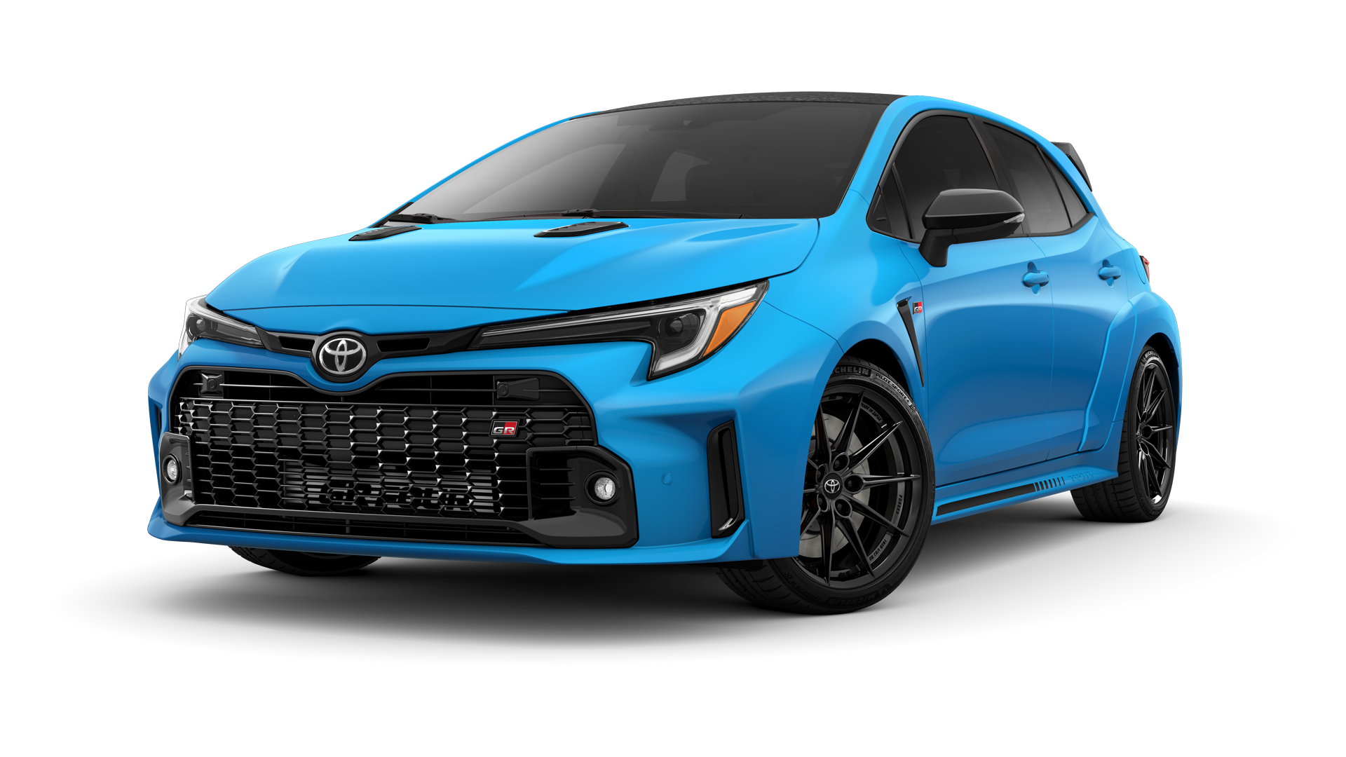Three-sixty image of 2024 GR Corolla in Blue Flame