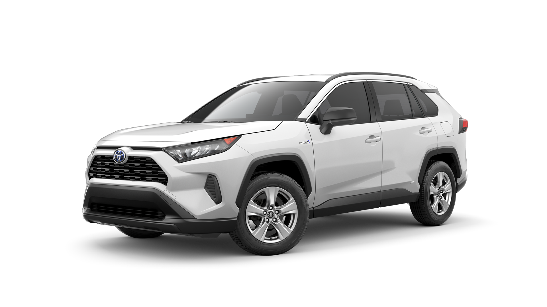2021 Toyota RAV4 in Super White.