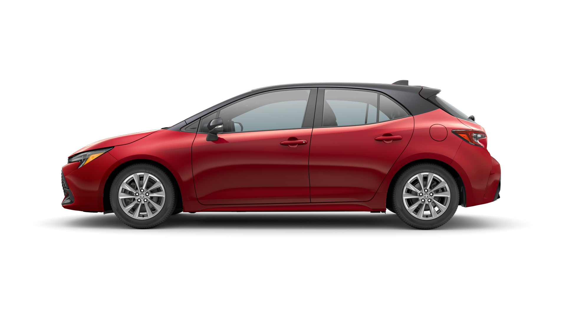 Three-sixty image of 2025 Corolla Hatchback in Finish Line Red*