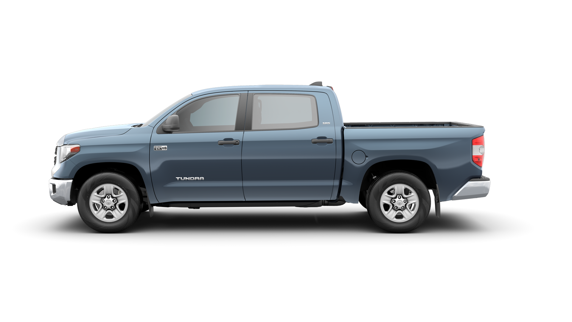 2021 Toyota Tundra in Cavalry Blue.