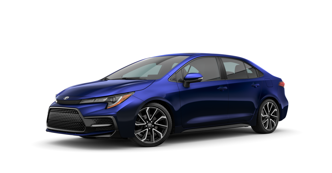 2021 Toyota Corolla in Blueprint.