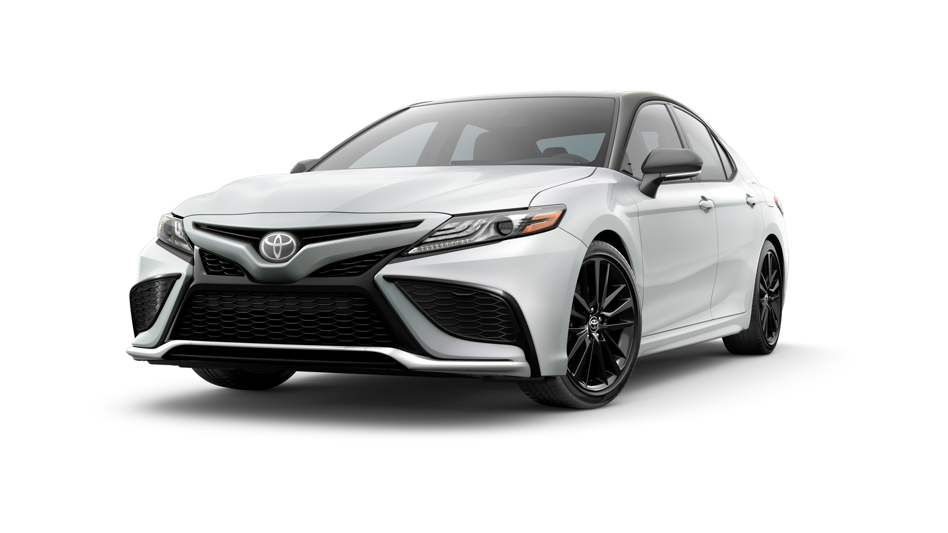 2023 Toyota Camry in Wind Chill Pearl/Midnight Black Metallic Roof*.