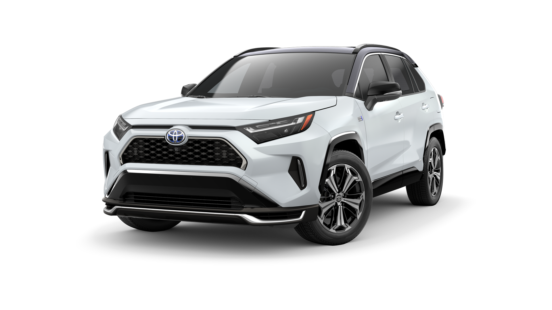 Three-sixty image of 2024 RAV4 Prime in Wind Chill Pearl/Midnight Black Metallic Roof*