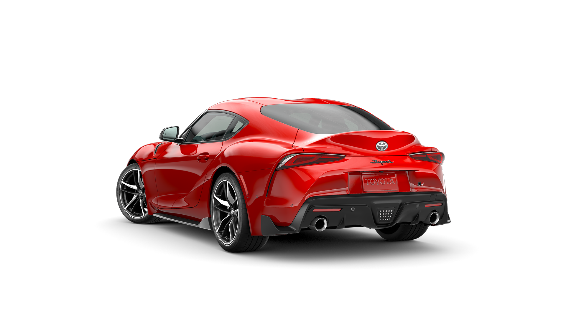 2021 Toyota Supra in Renaissance Red 2.0.