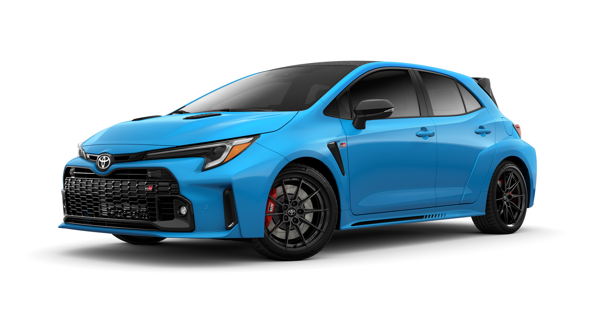 Three-sixty image of 2024 GR Corolla in Blue Flame