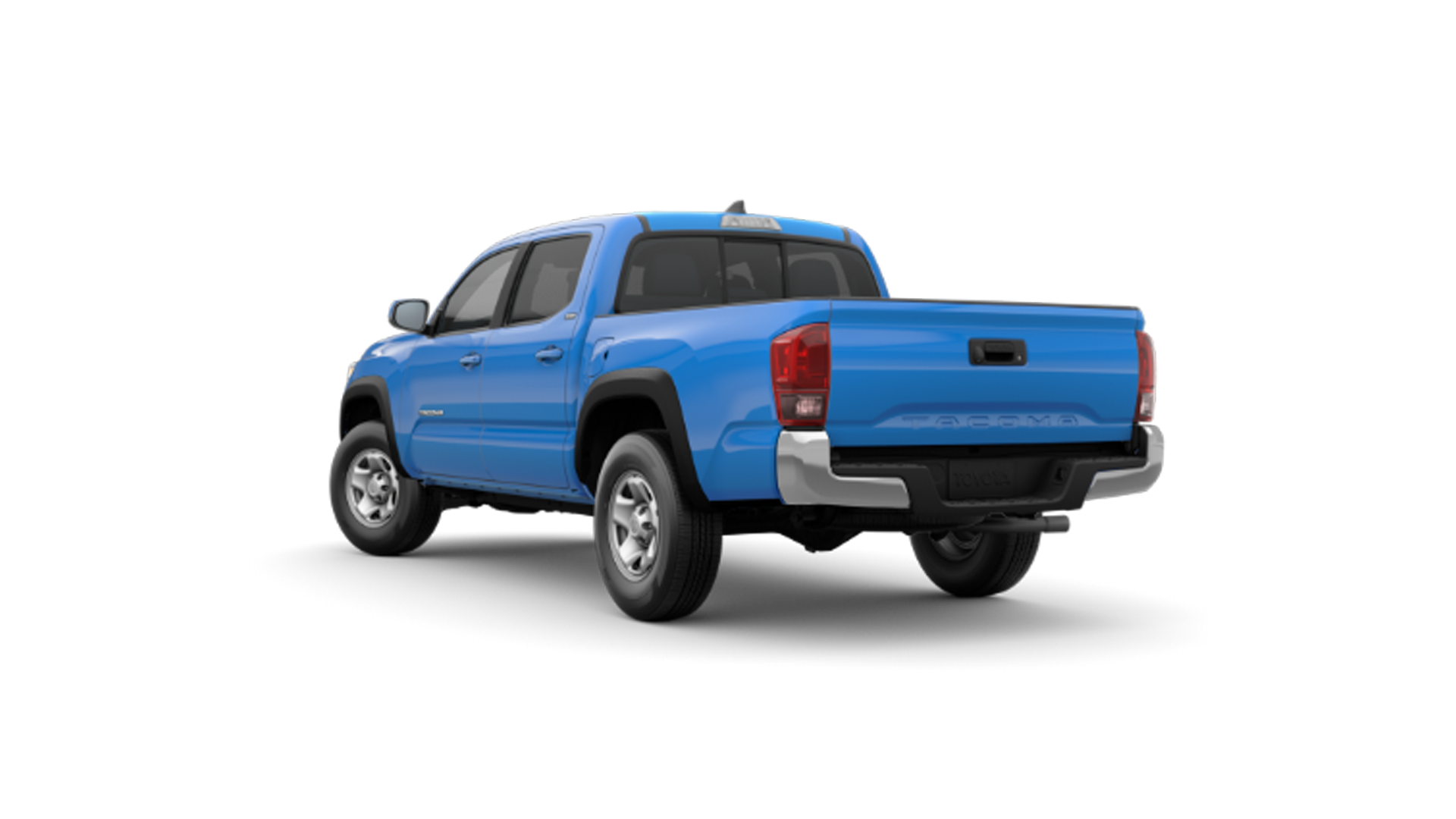 2021 Toyota Tacoma in Voodoo Blue.