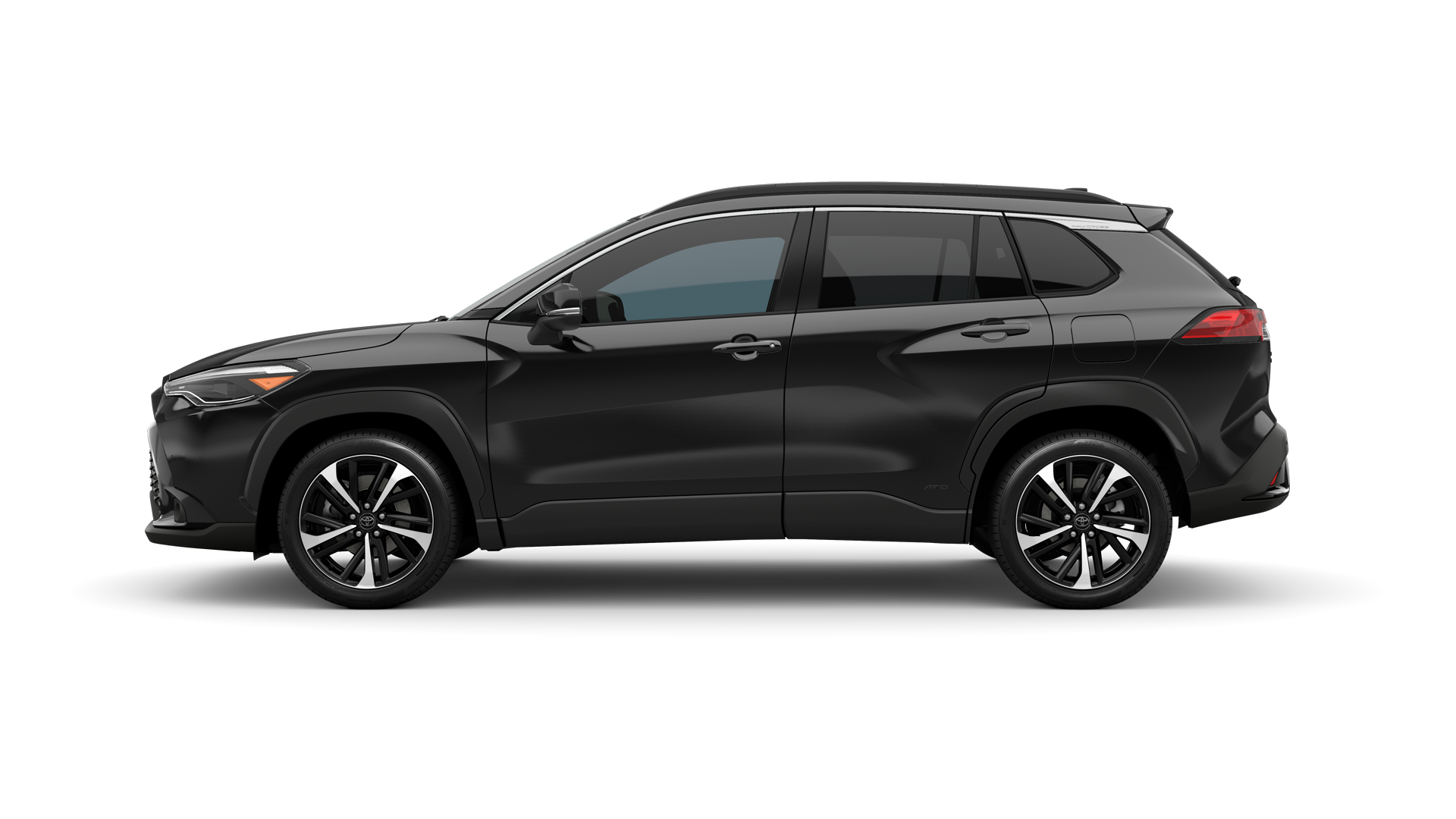 Three-sixty image of 2024 Corolla Cross Hybrid in Jet Black