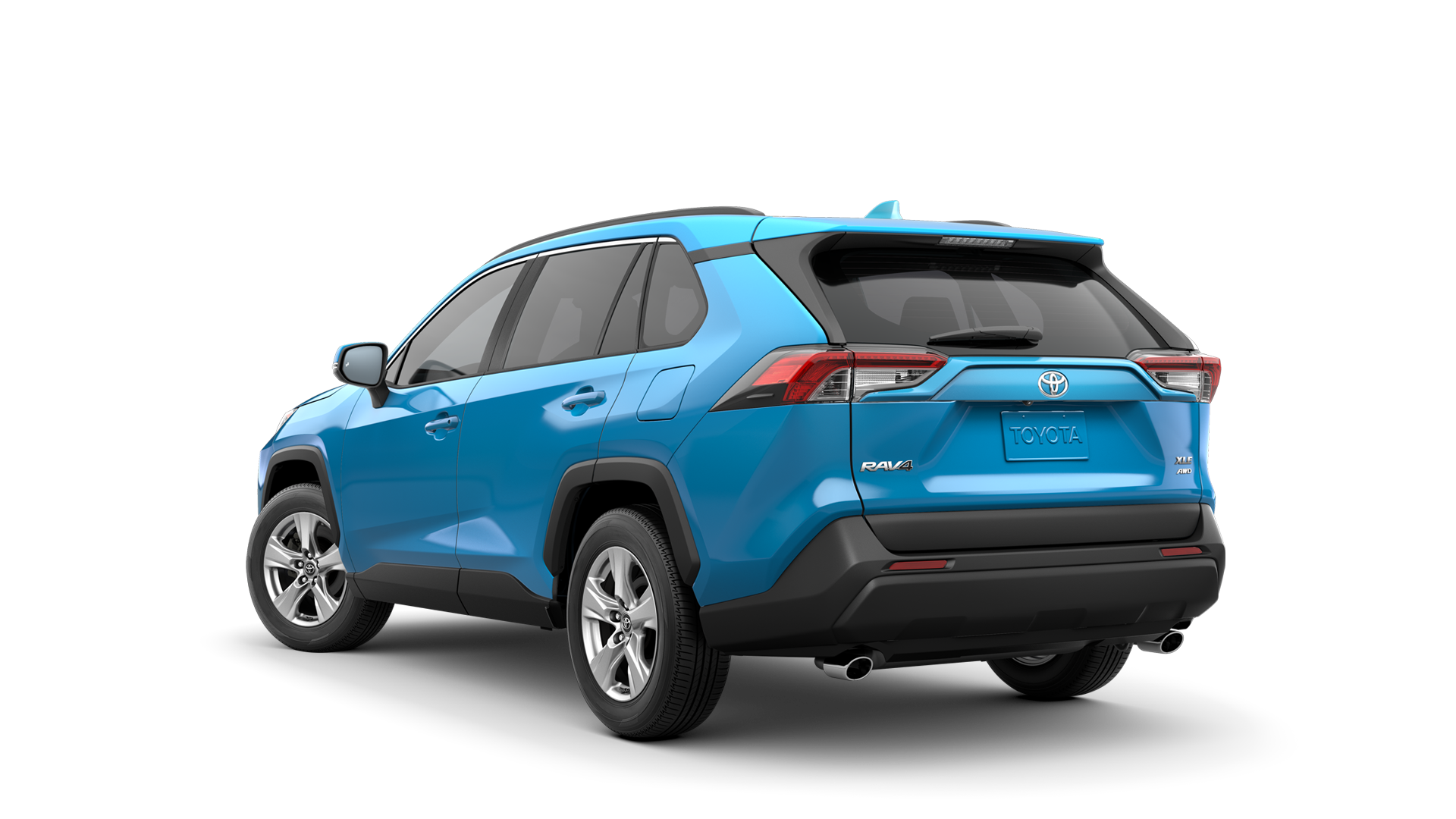 2021 Toyota RAV4 in Blue Flame.