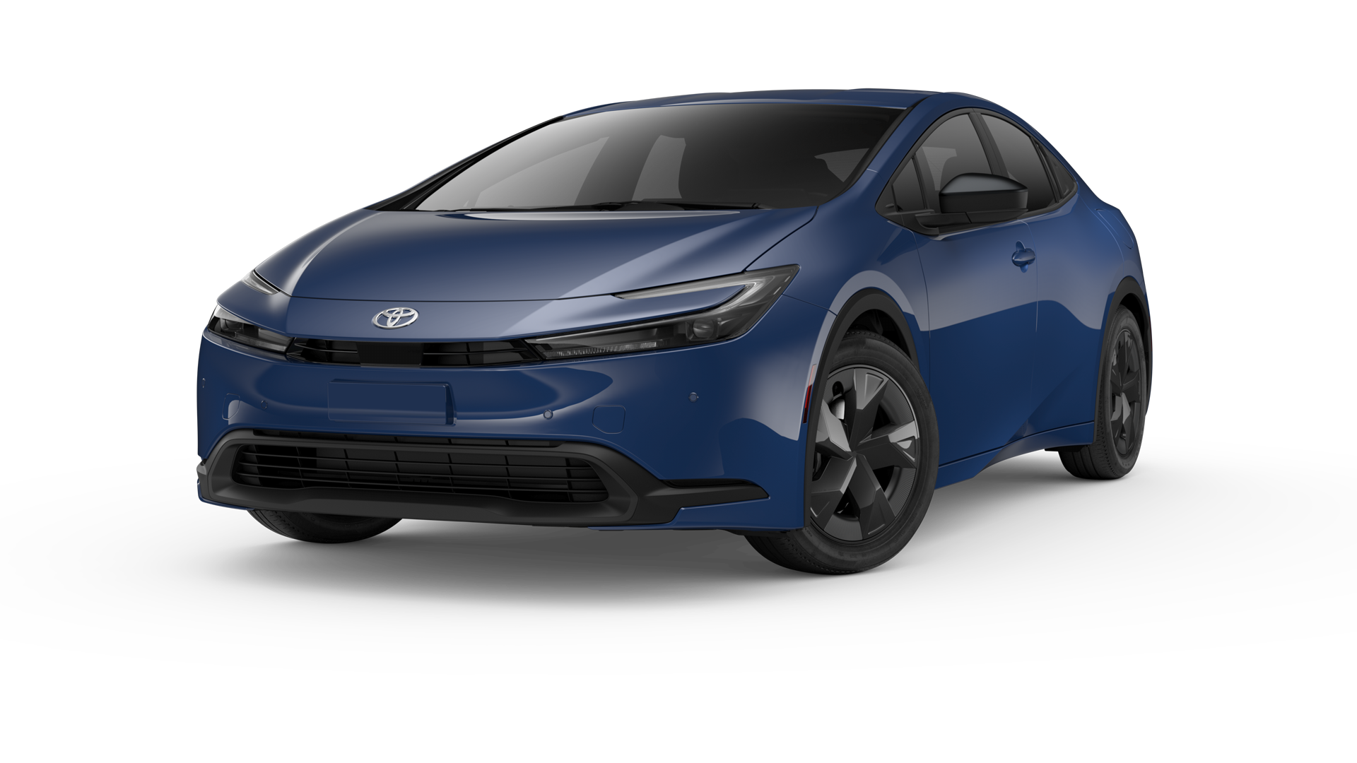 2024 Toyota Prius in Reservoir Blue.