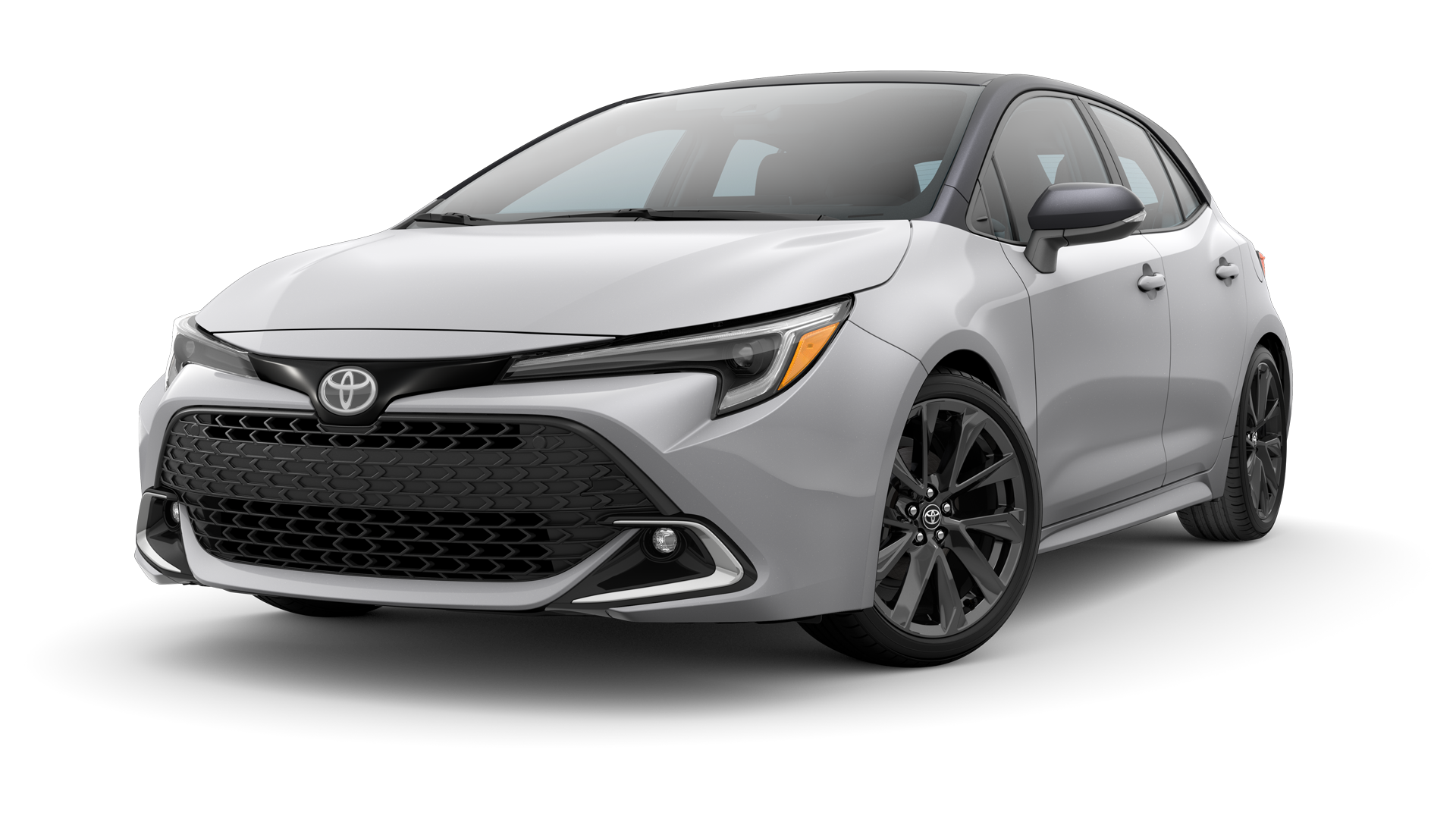 Three-sixty image of 2025 Corolla Hatchback in Classic Silver Metallic/Midnight Black Metallic Roof