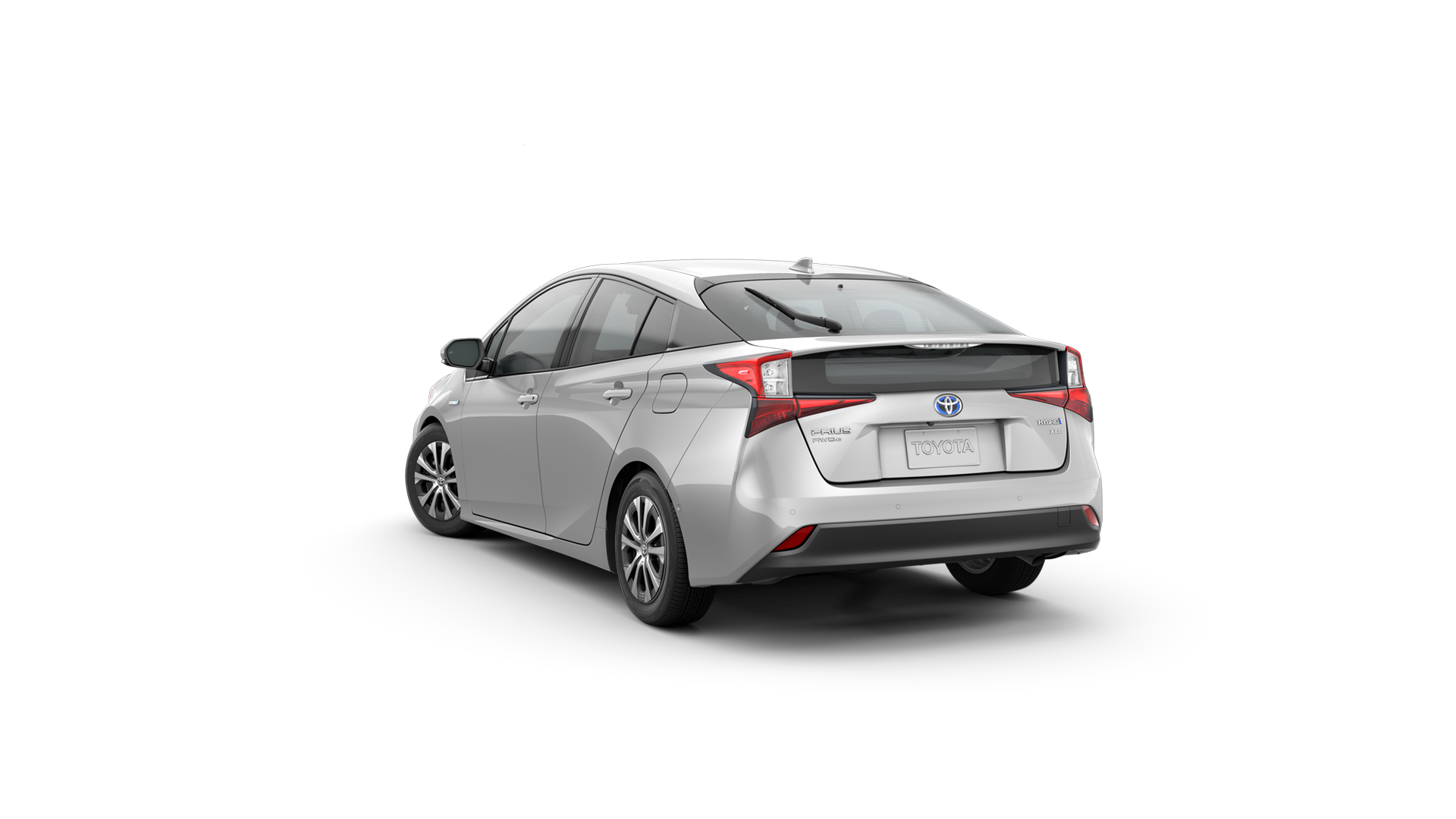 2021 Toyota Prius in Classic Silver Metallic.