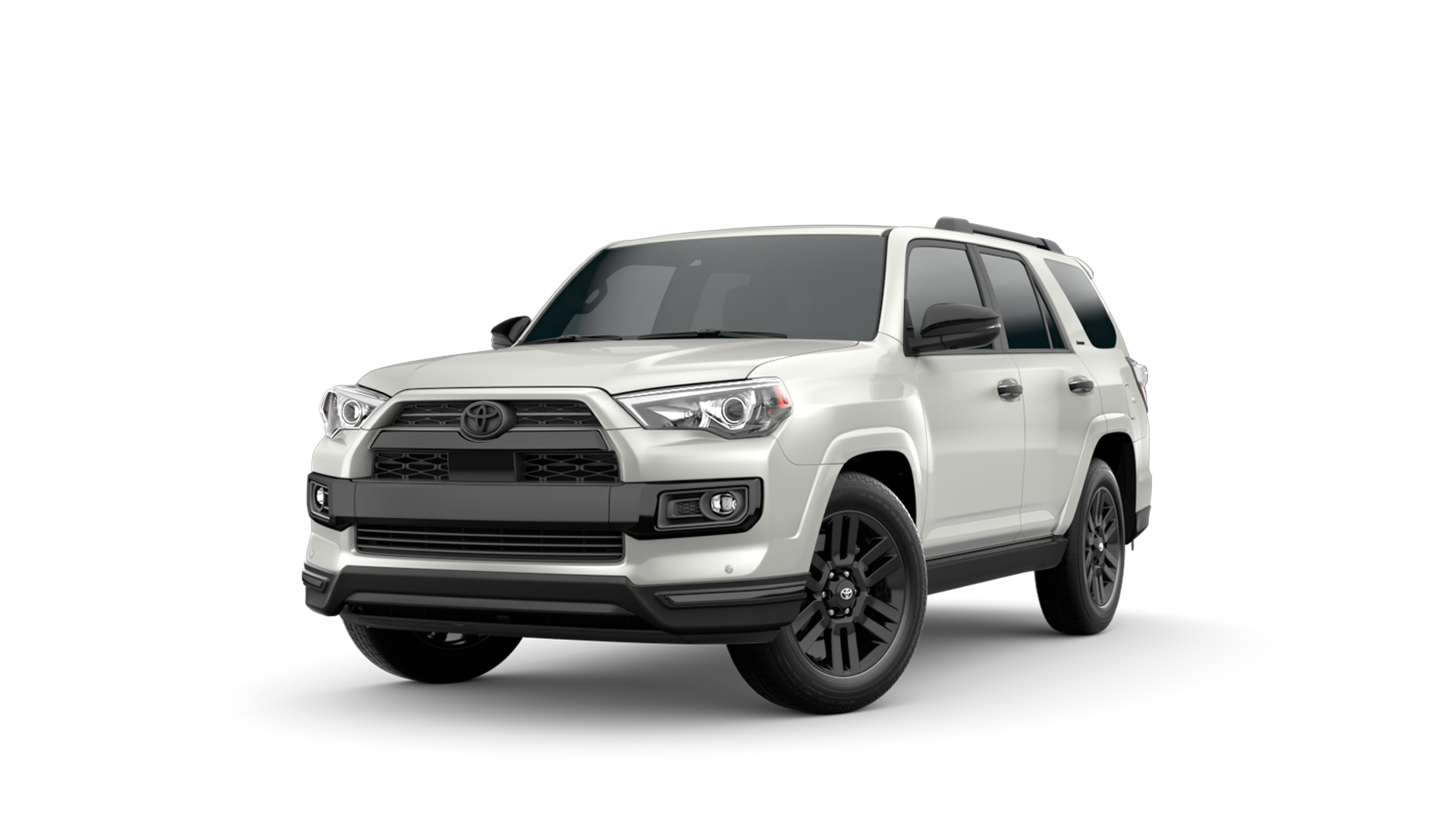 2021 Toyota 4Runner in Blizzard Pearl.