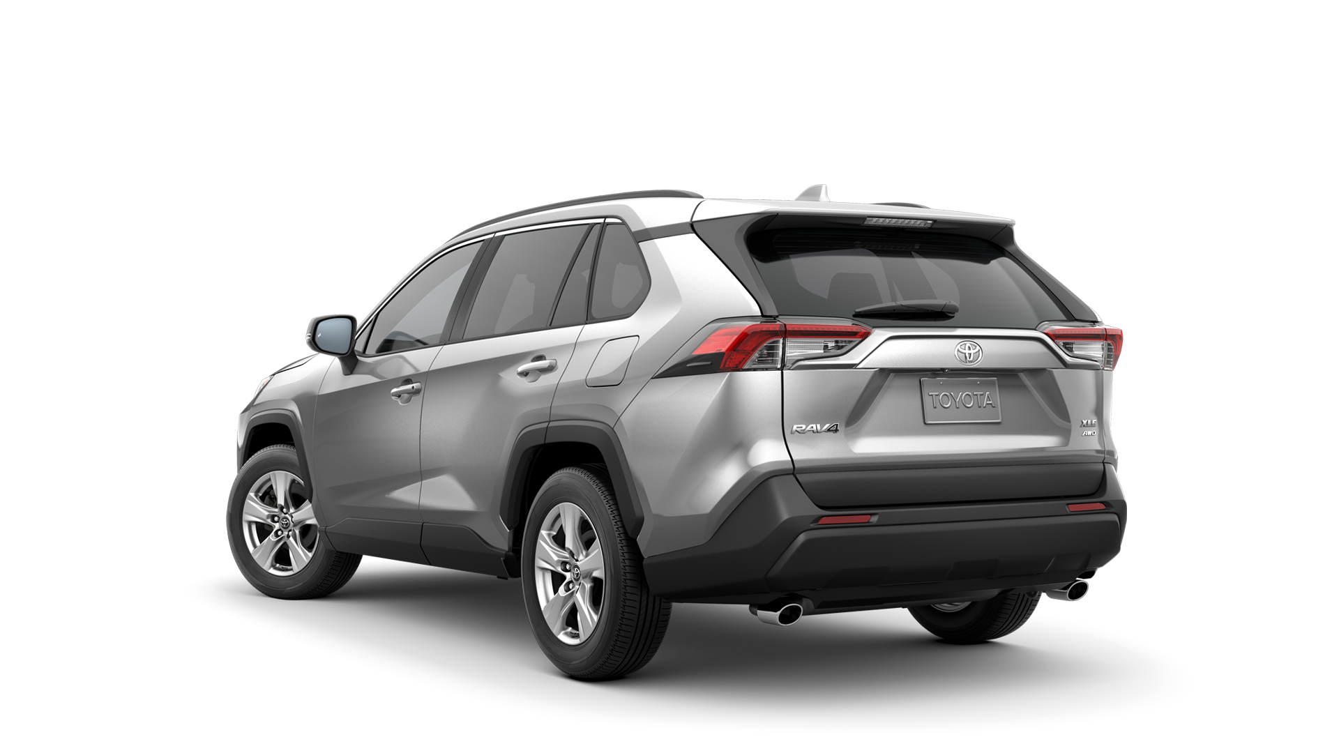 2021 Toyota RAV4 in Silver Sky Metallic.