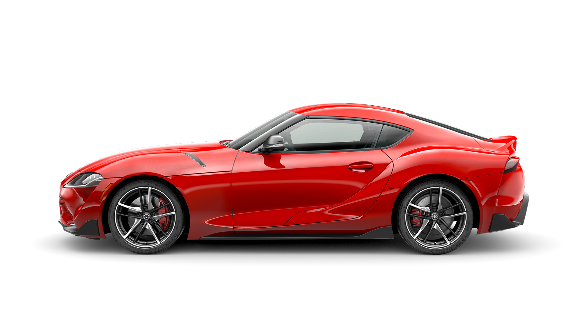 2021 Toyota Supra in Renaissance Red 2.0.