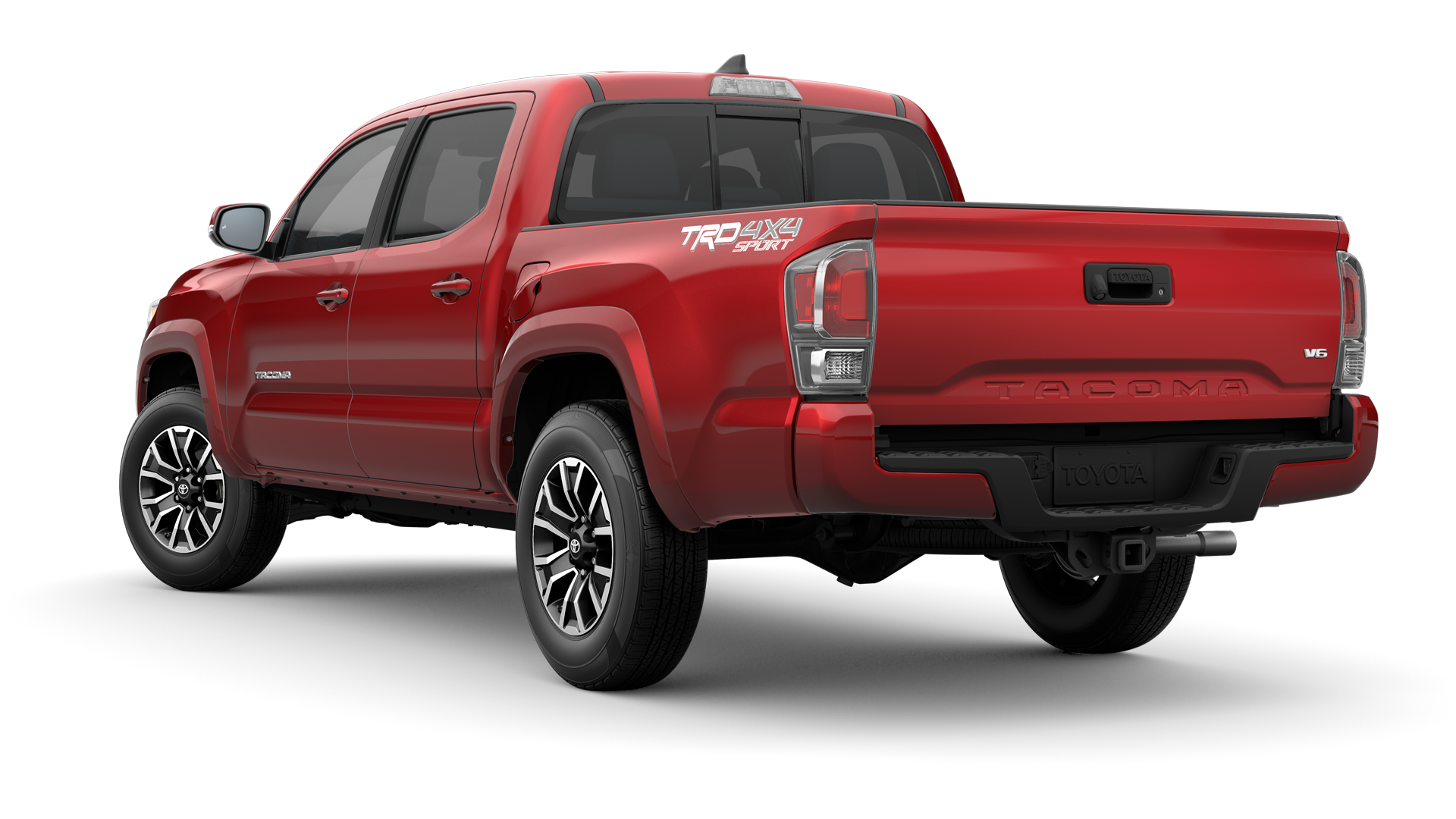 2022 Toyota Tacoma in Barcelona Red Metallic.