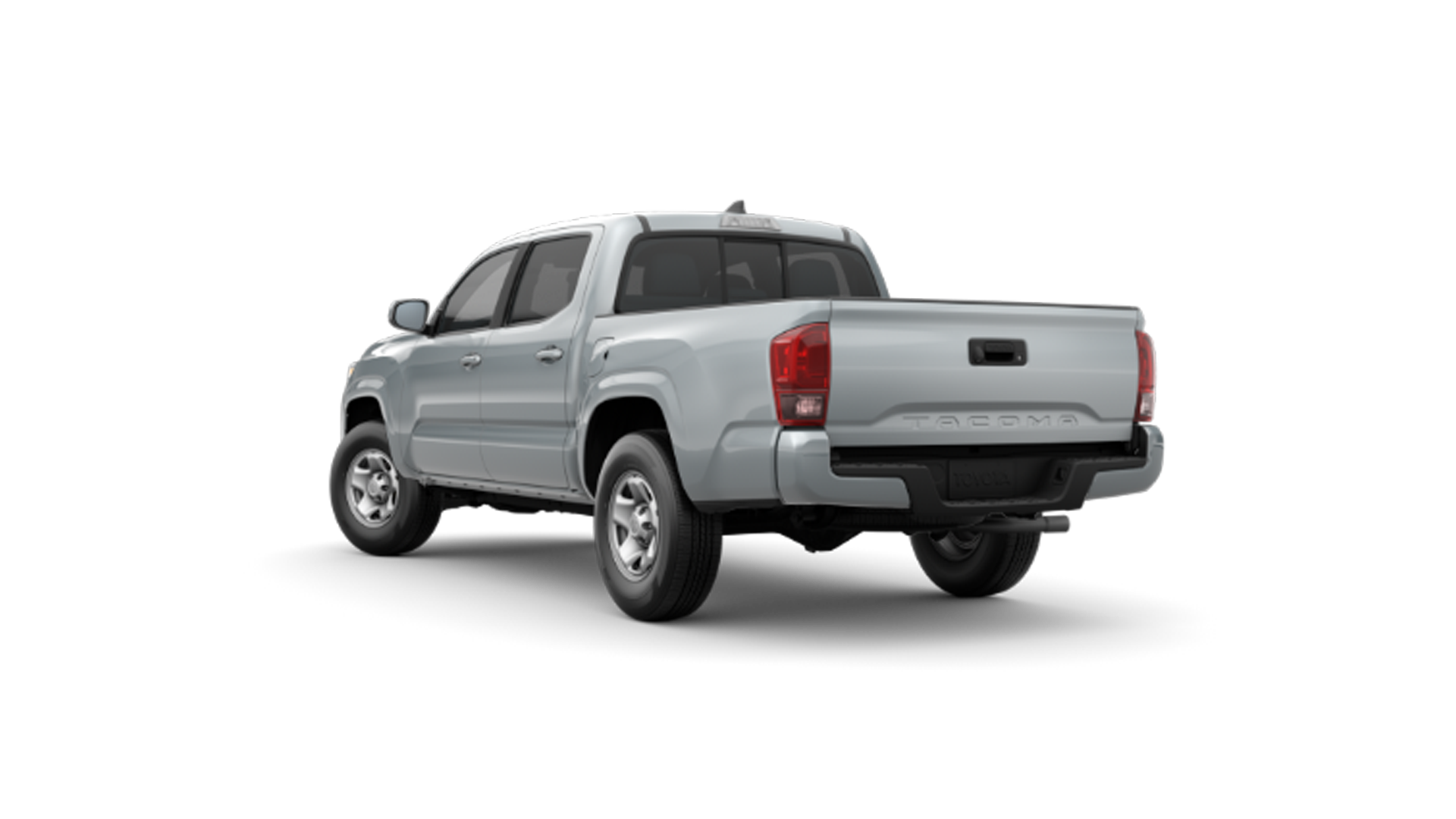 2021 Toyota Tacoma in Silver Sky Metallic.