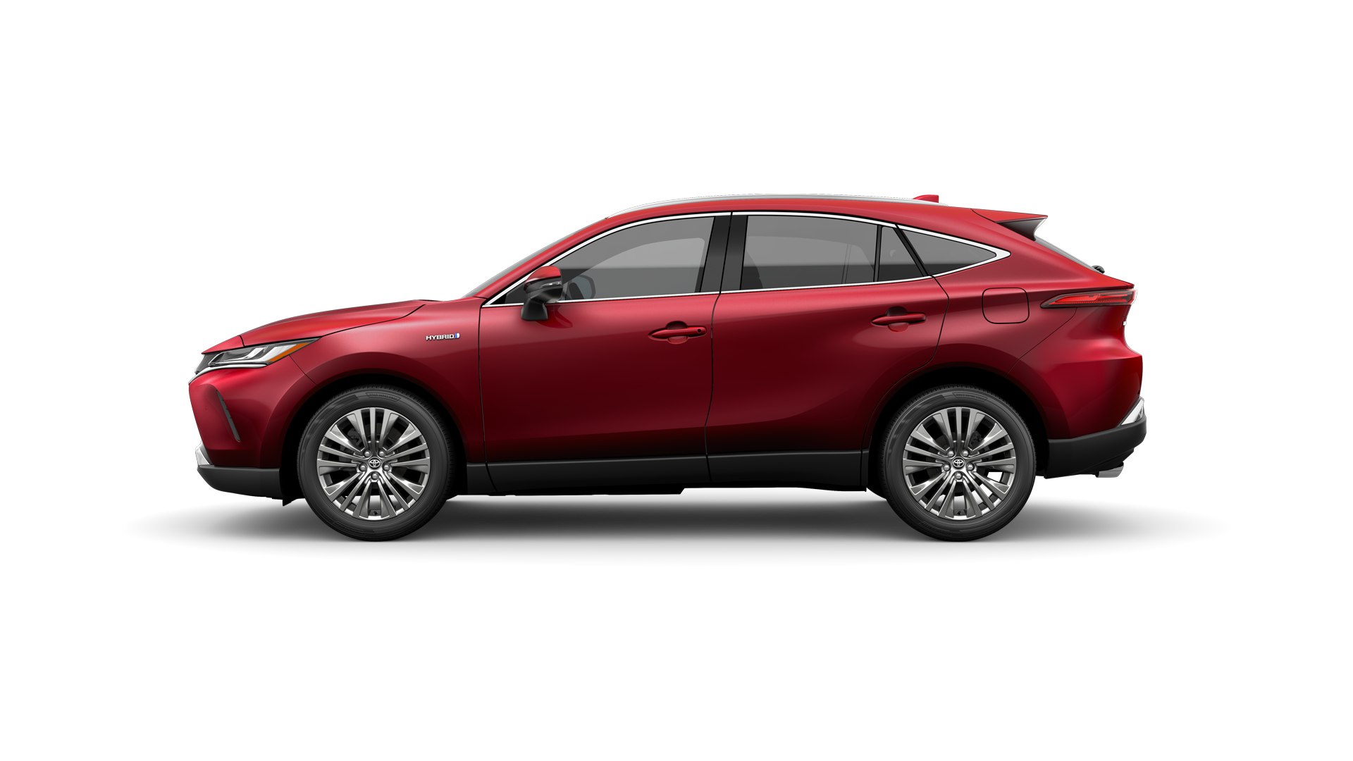 2022 Toyota Venza in Ruby Flare Pearl.