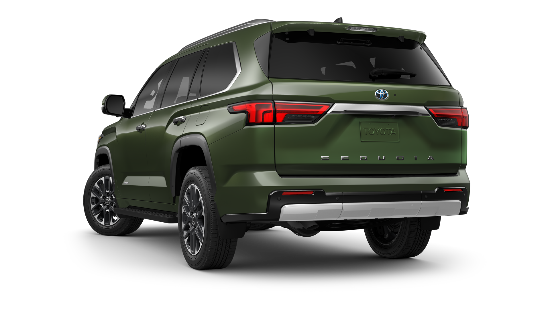 2023 Toyota Sequoia in Army Green.