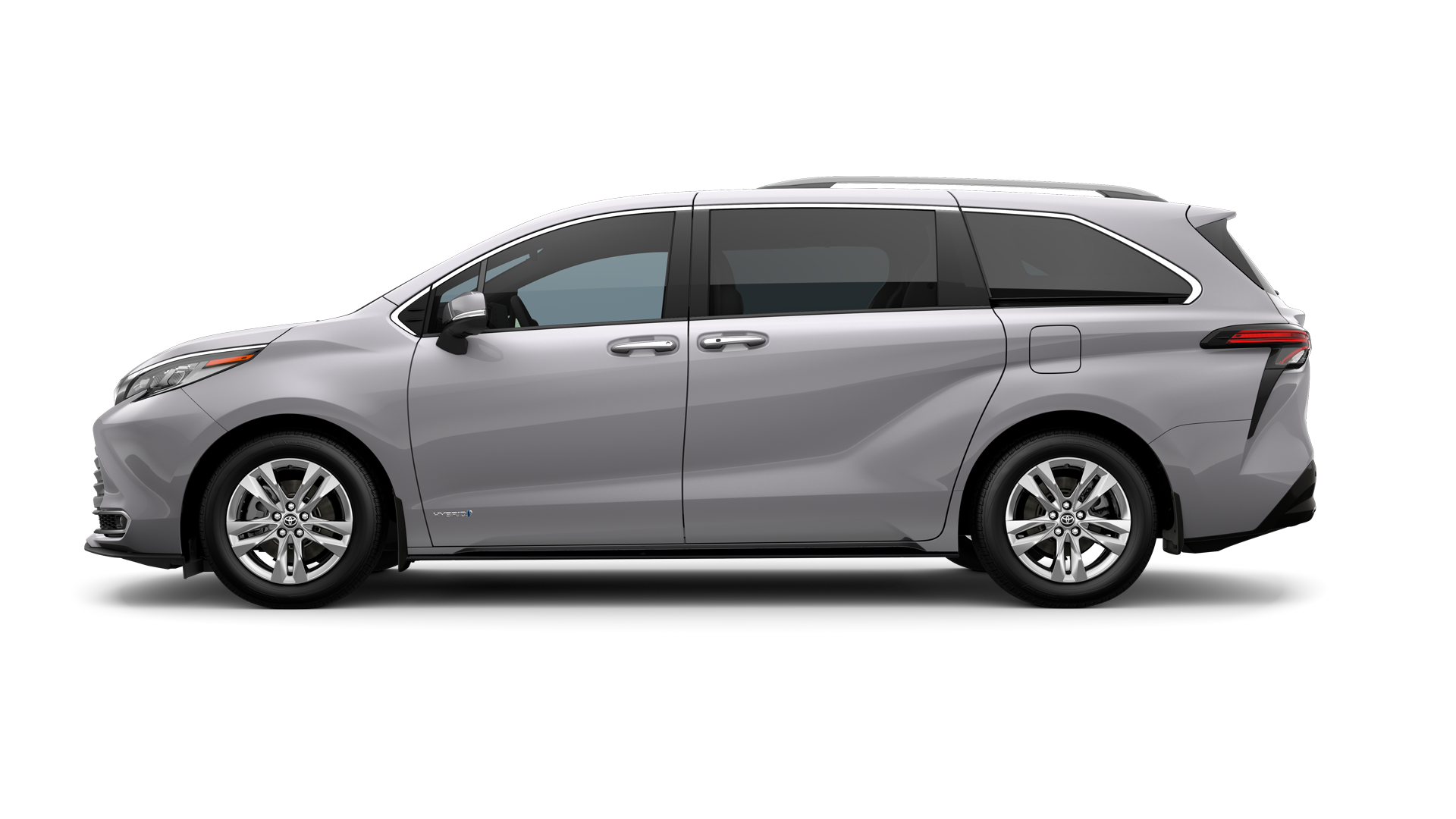 2021 Toyota Sienna in Celestial Silver Metallic.