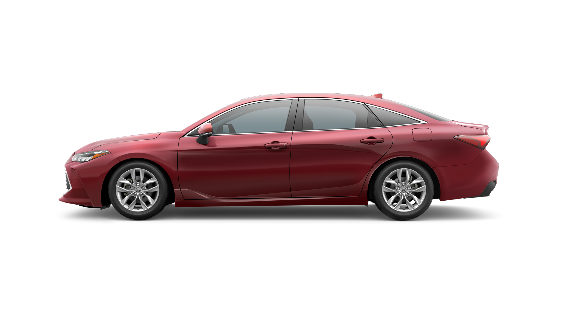 2022 Toyota Avalon in Ruby Flare Pearl.