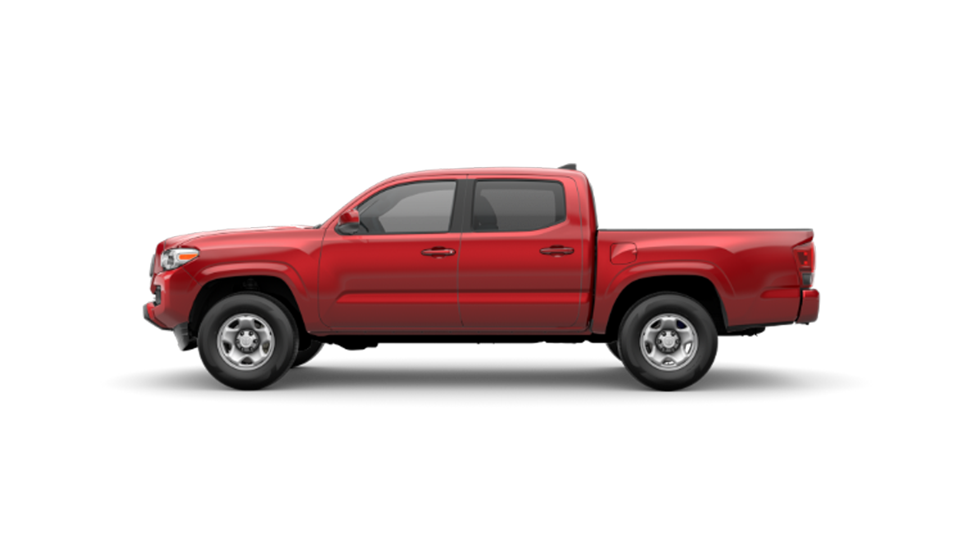 2021 Toyota Tacoma in Barcelona Red Metallic.