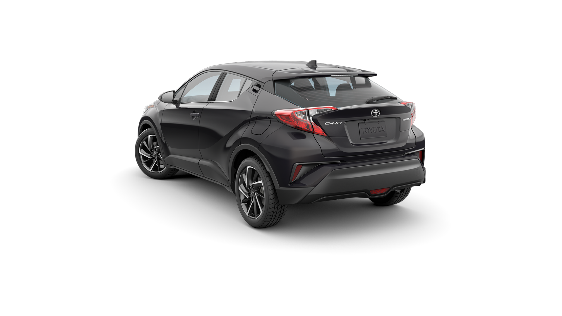 2022 Toyota C-HR in Black Sand Pearl.
