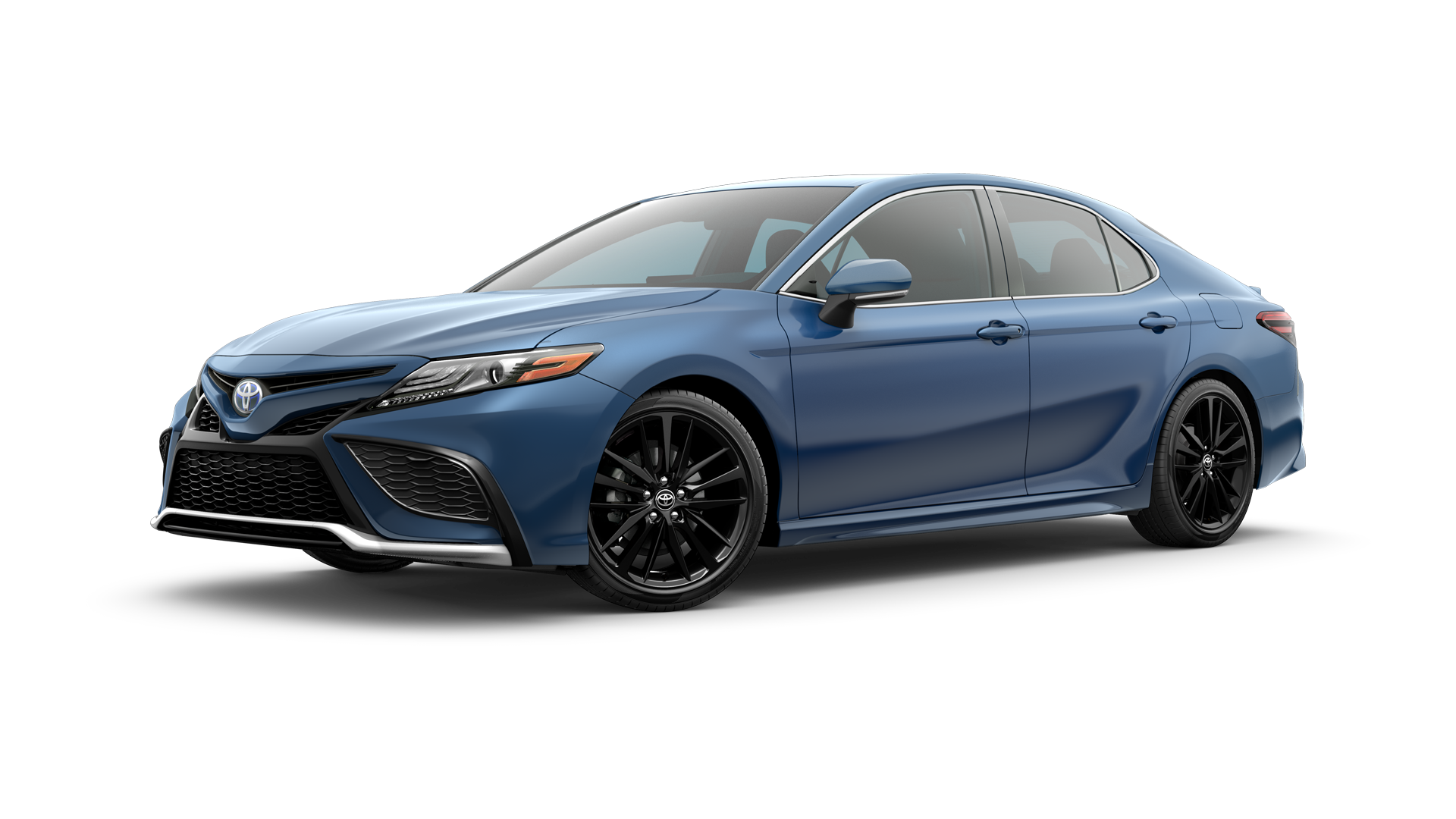 2024 Toyota Hybrid in Cavalry Blue.