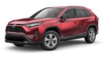 2021 Toyota RAV4 Hybrid LE.