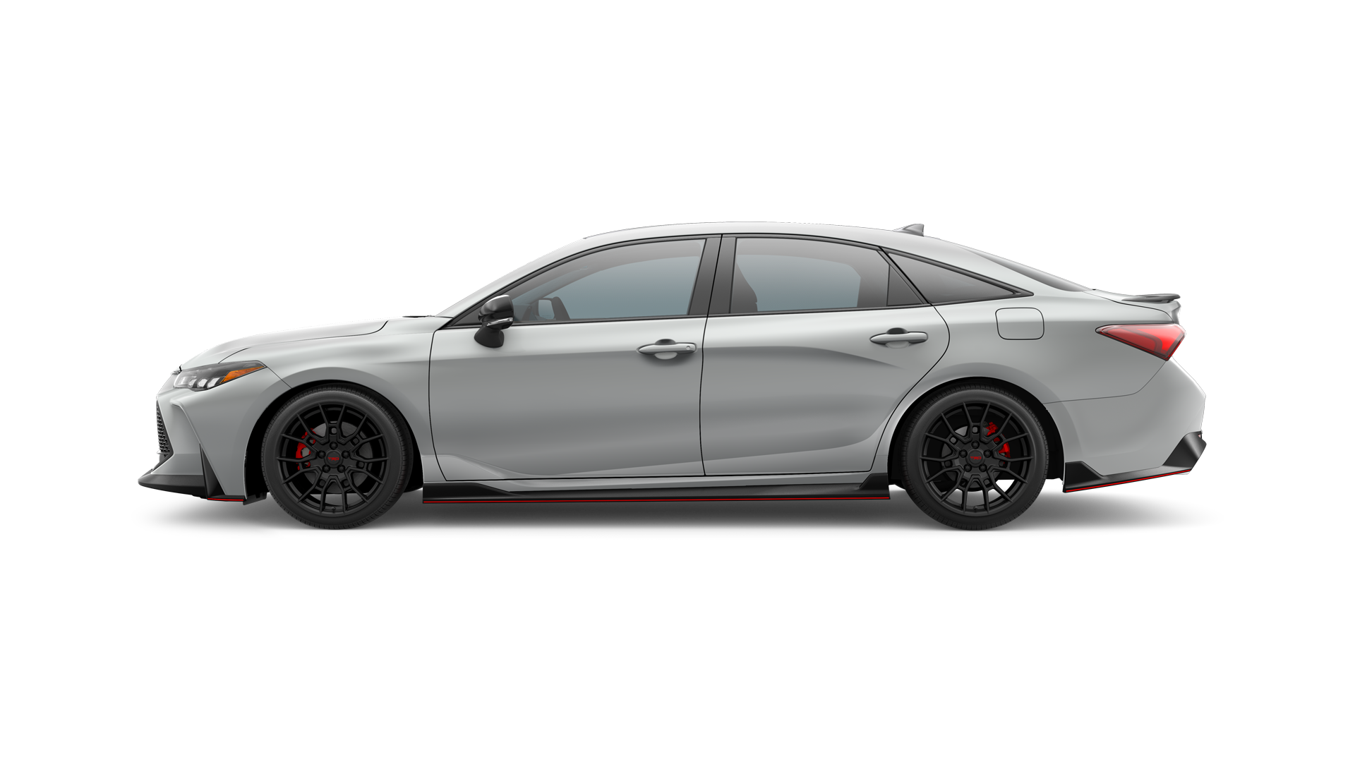 2021 Toyota Avalon in Ice Edge w/ Midnight Black Metallic Roof.