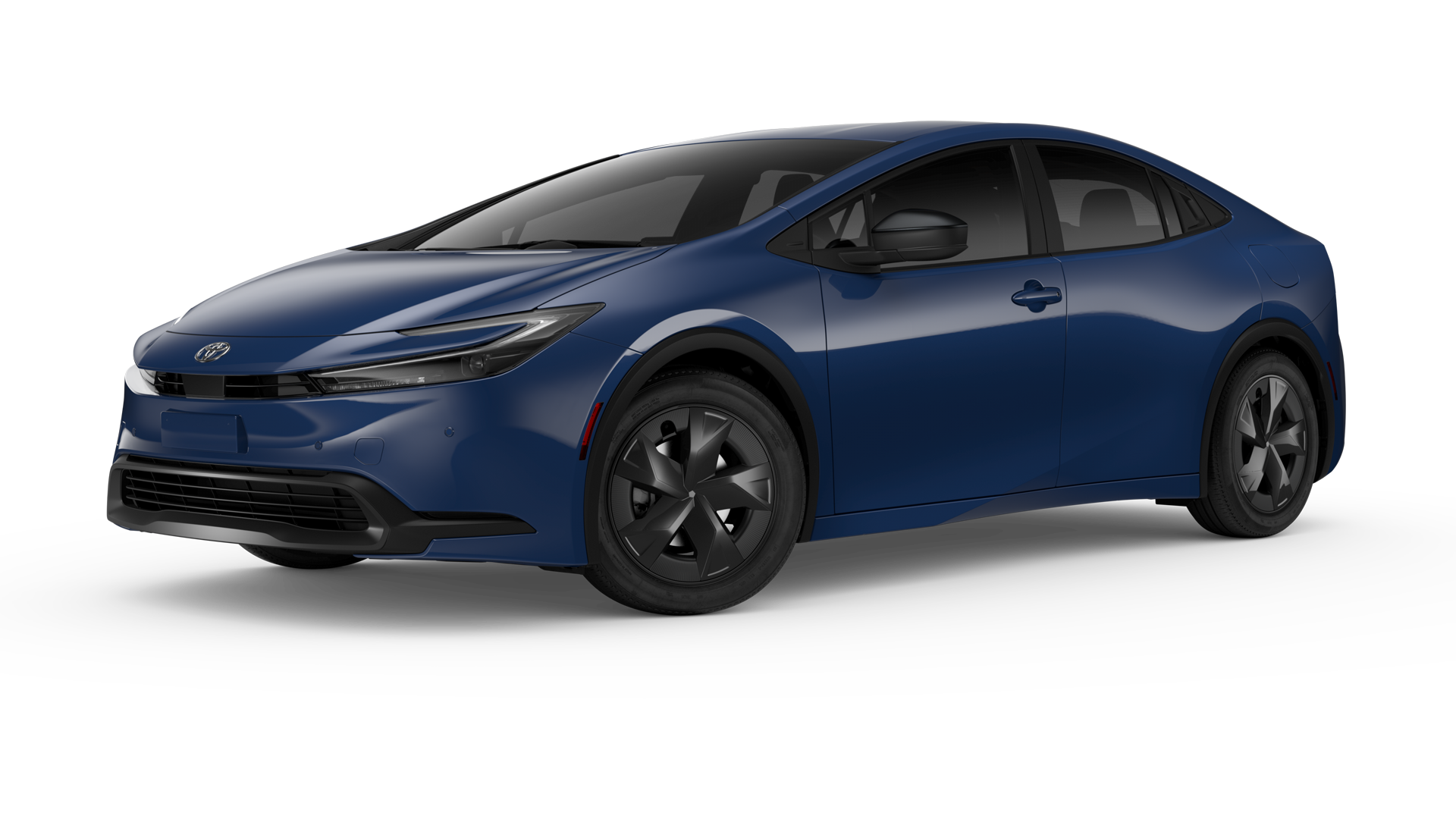 2024 Toyota Prius in Reservoir Blue.