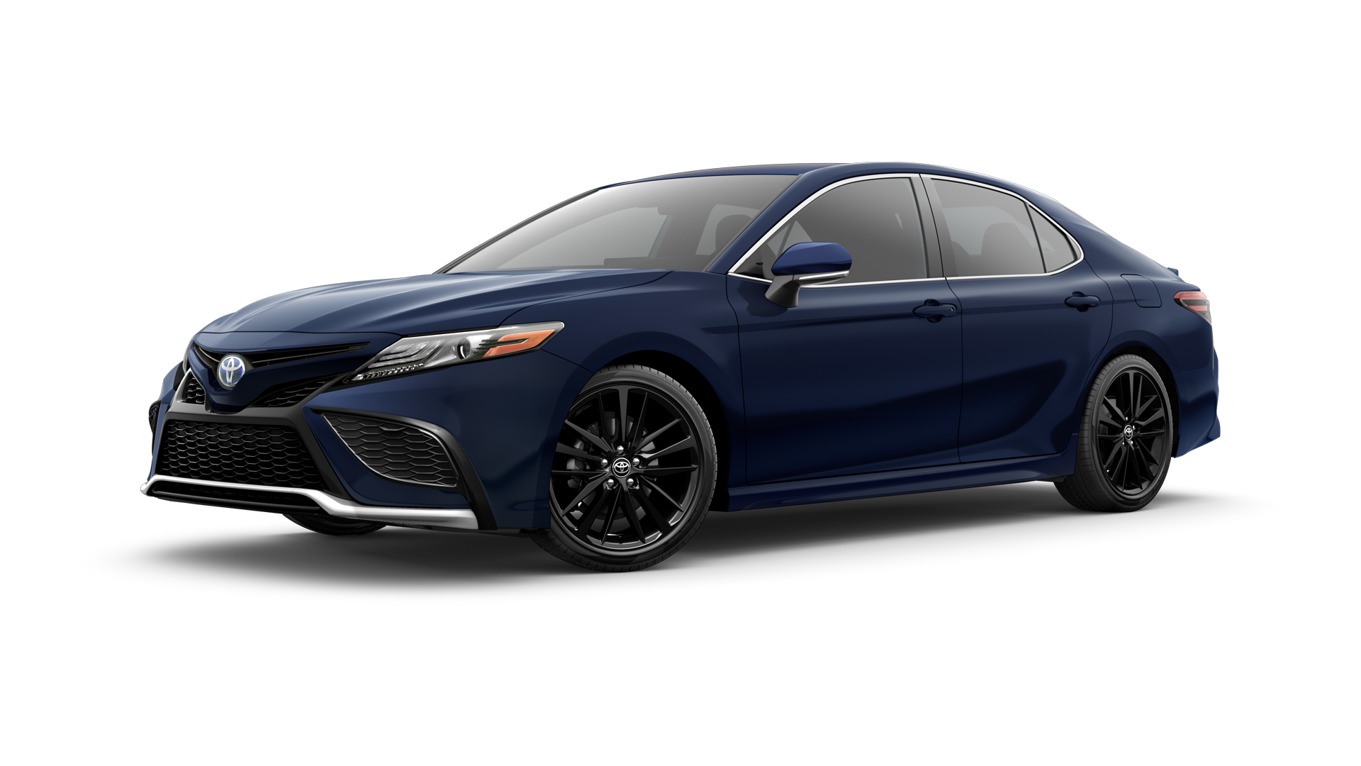 2024 Toyota Hybrid in Reservoir Blue.