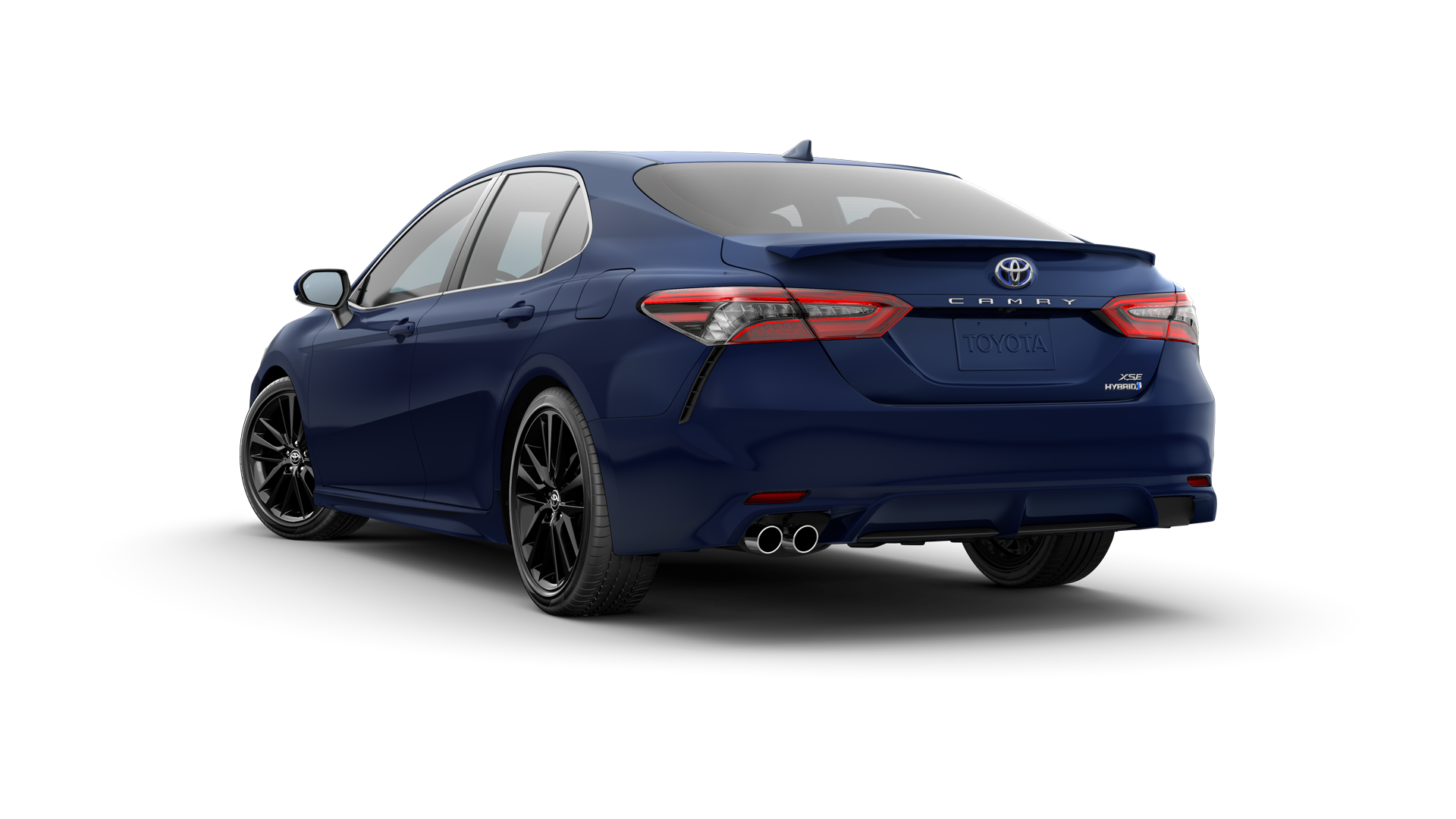 Three-sixty image of 2024 Camry Hybrid in Reservoir Blue
