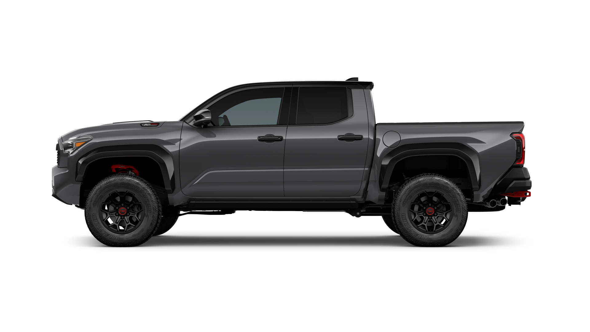 2024 Toyota Tacoma in Underground/Midnight Black Metallic Roof.