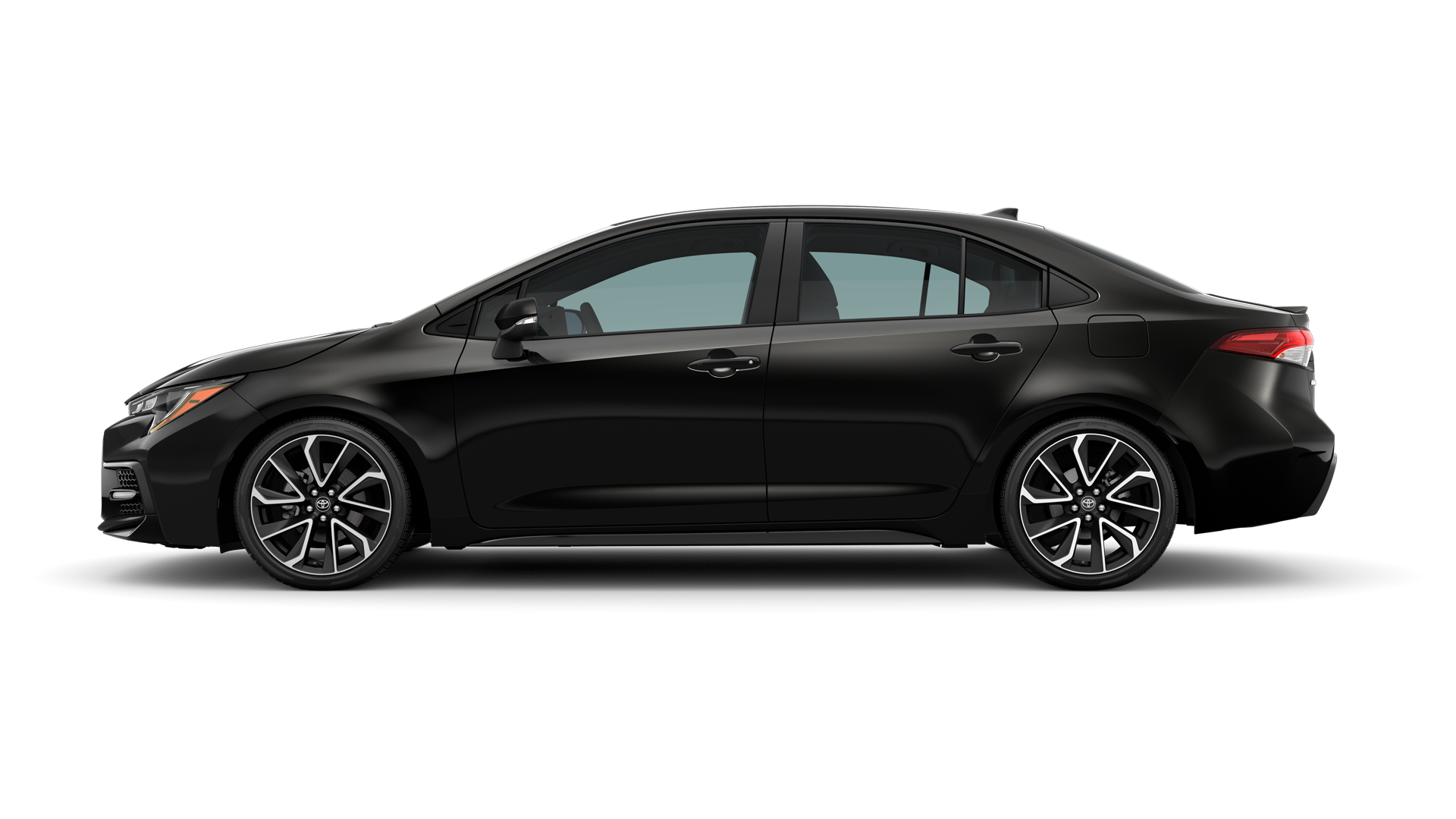 2022 Toyota Corolla in Black Sand Pearl.