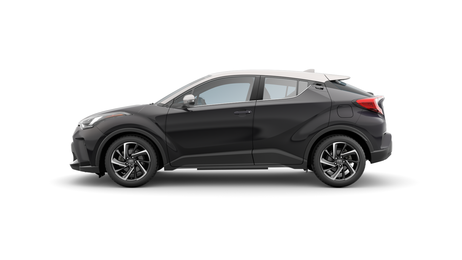 2021 Toyota C-HR in Black Sand Pearl/Knockout Met. Roof.
