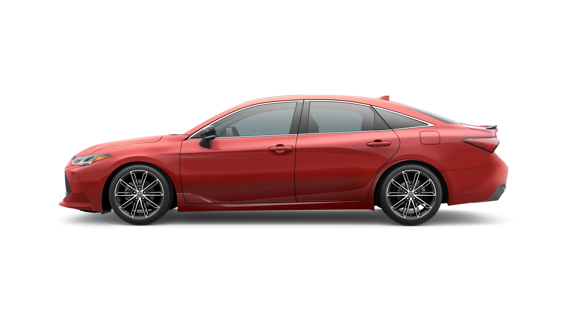 2021 Toyota Avalon in Supersonic Red.