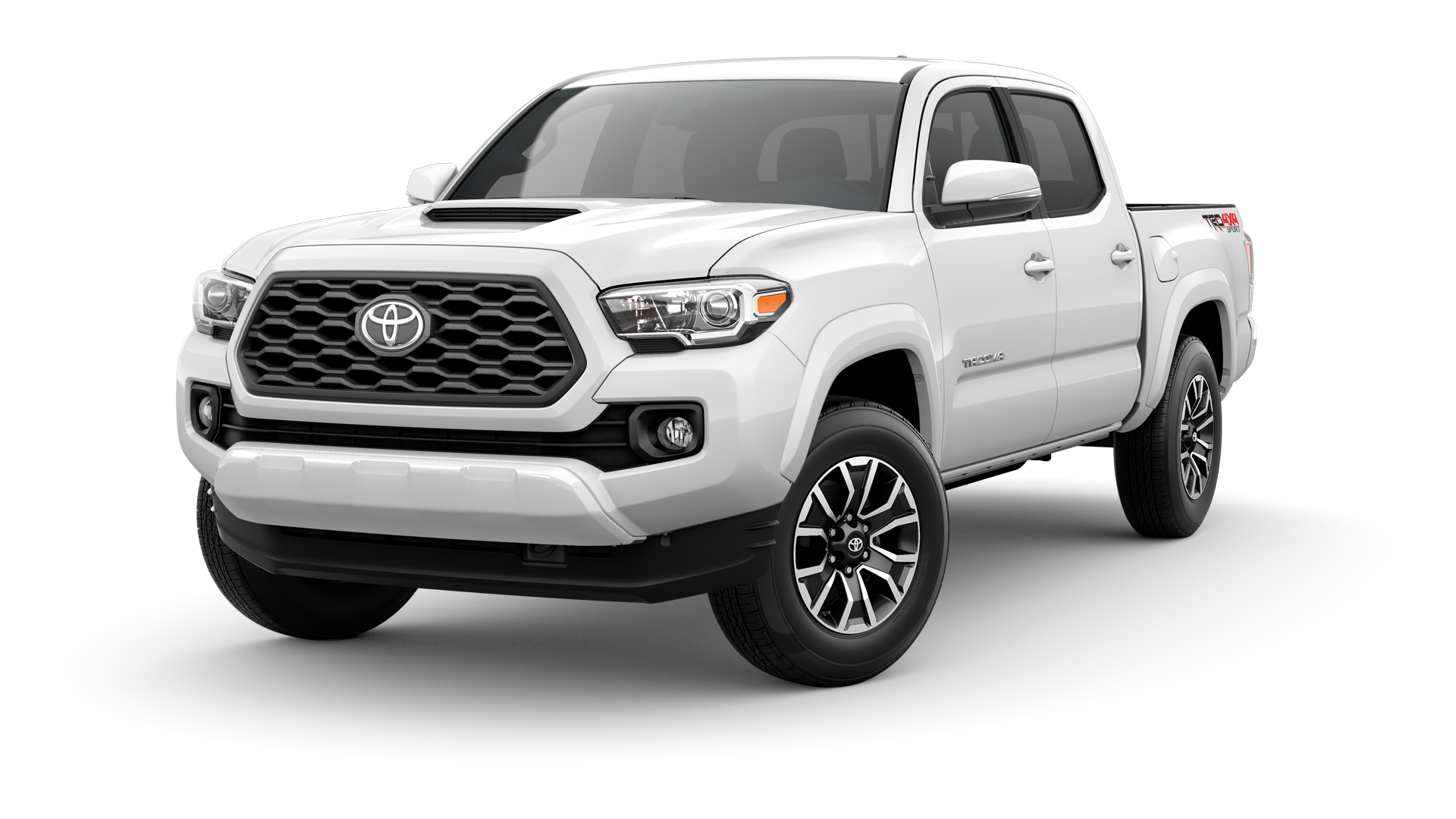 2022 Toyota Tacoma in Super White.