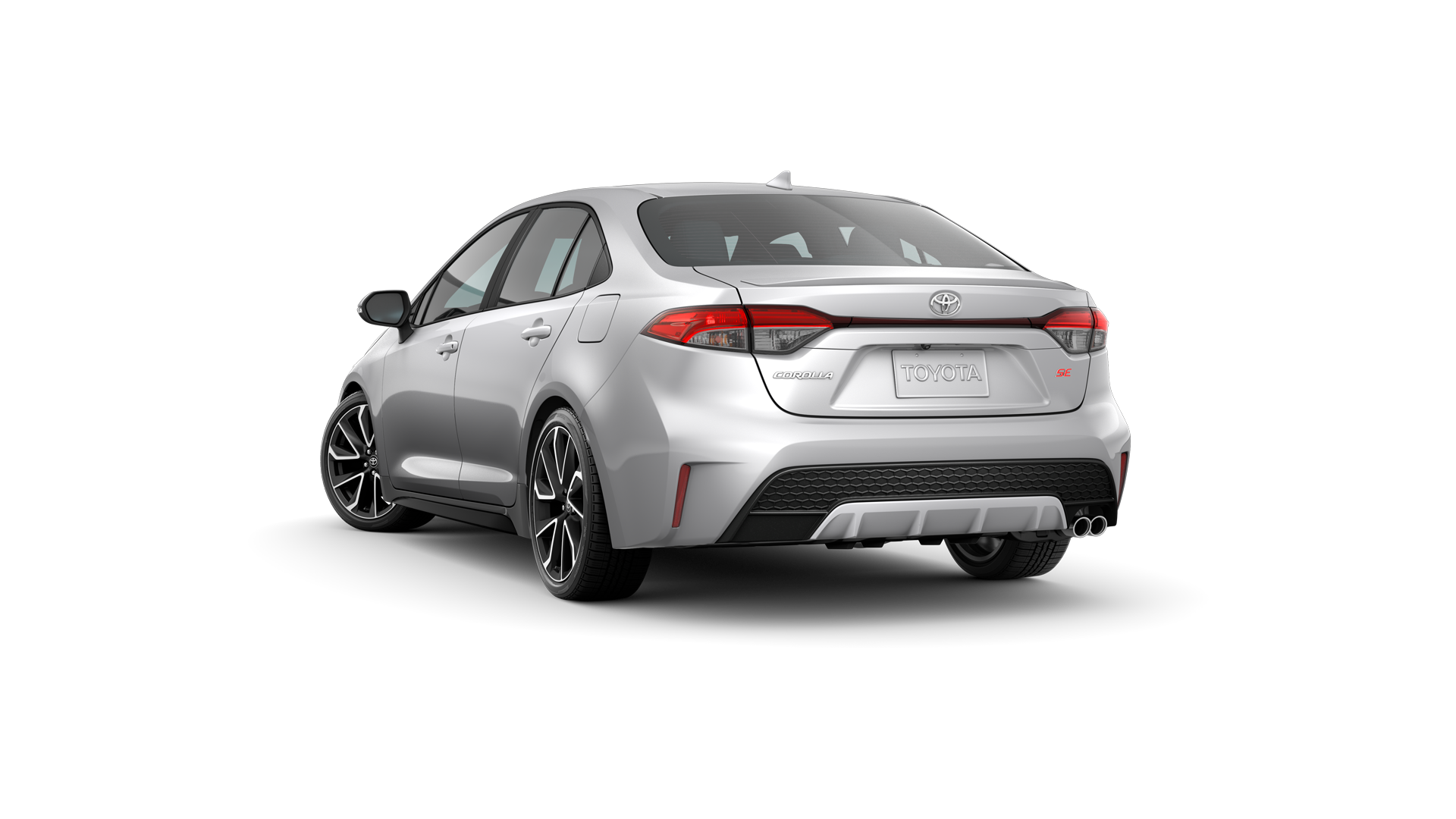 2022 Toyota Corolla in Classic Silver Metallic.