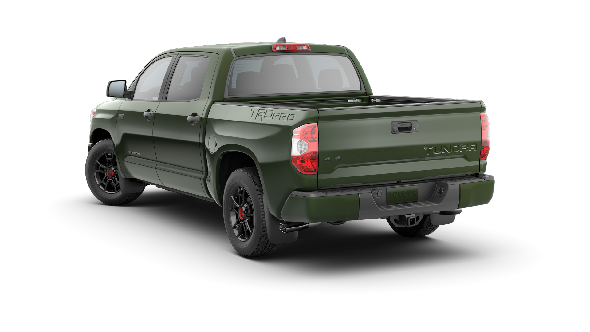 2021 Toyota Tundra in Army Green.