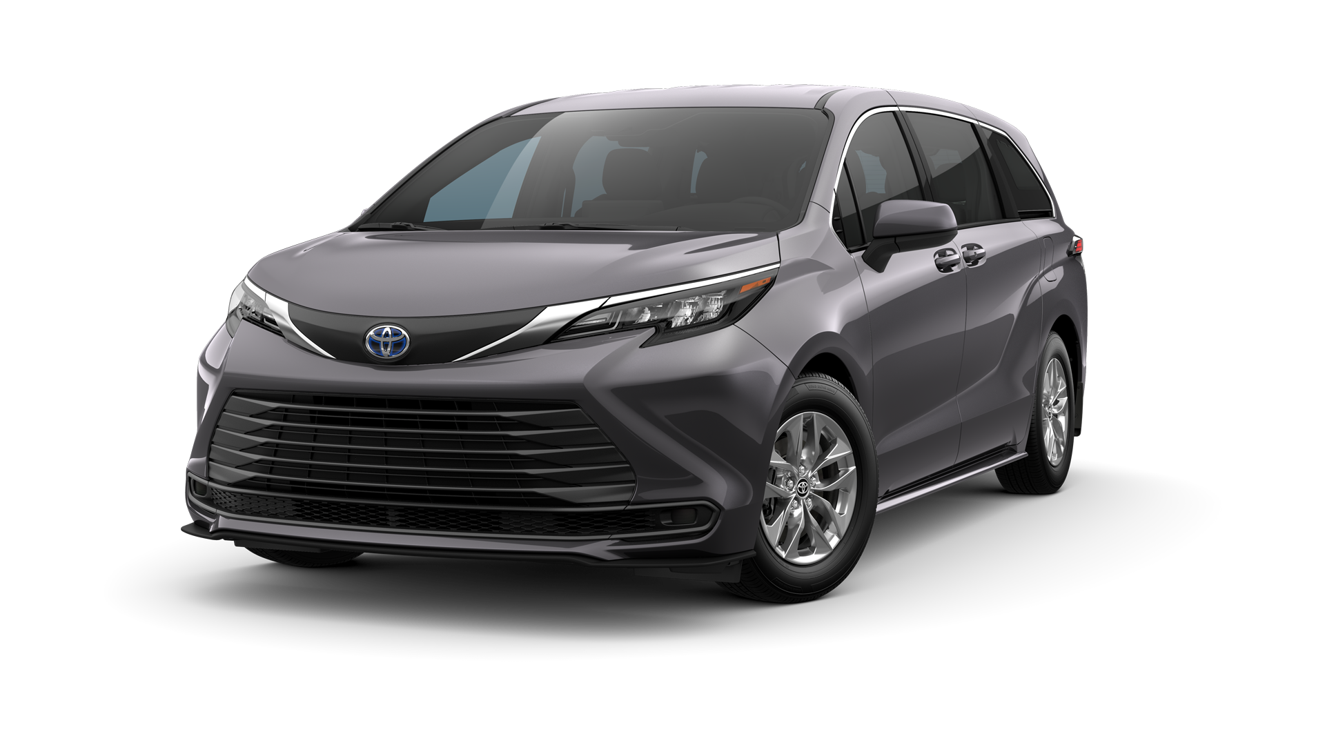 2024 Toyota Sienna in Predawn Gray Mica.