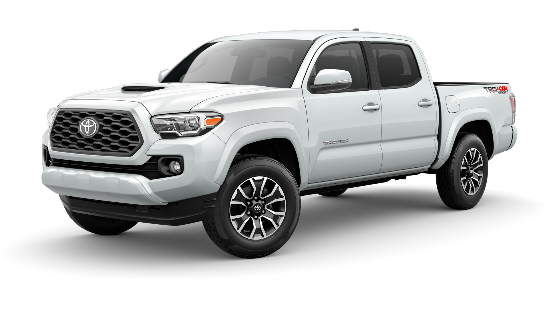 2022 Toyota Tacoma in Wind Chill Pearl.