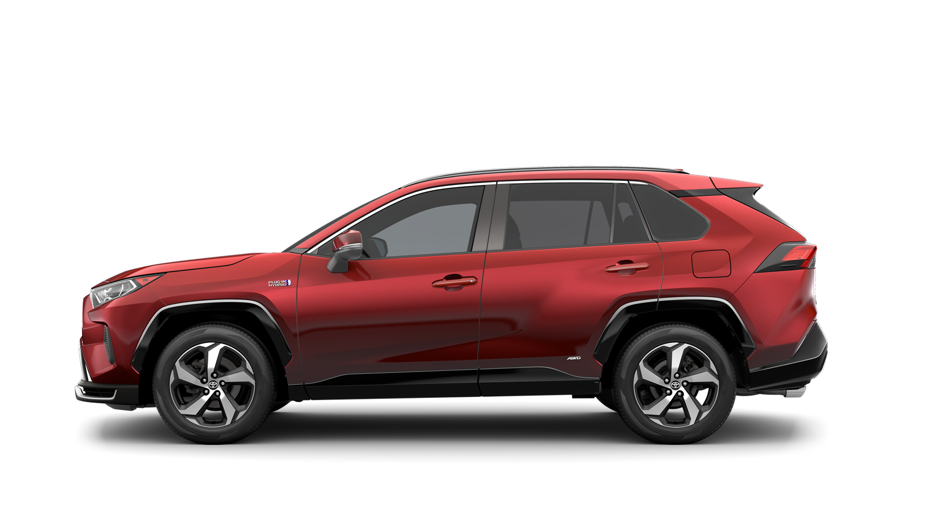 2021 Toyota RAV4 in Supersonic Red.