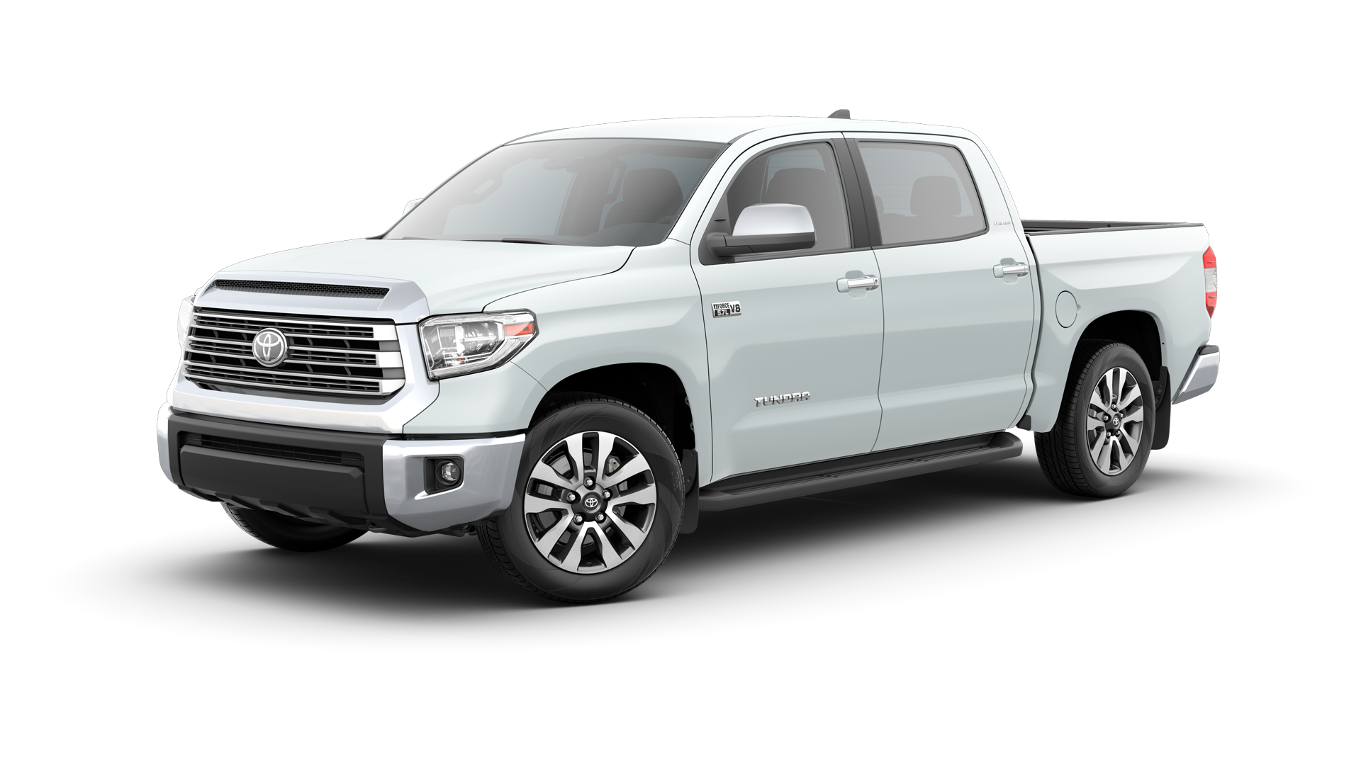 2021 Toyota Tundra in Windchill Pearl.