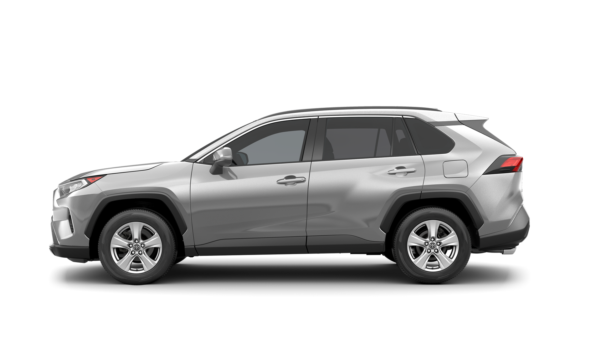 2021 Toyota RAV4 in Silver Sky Metallic.