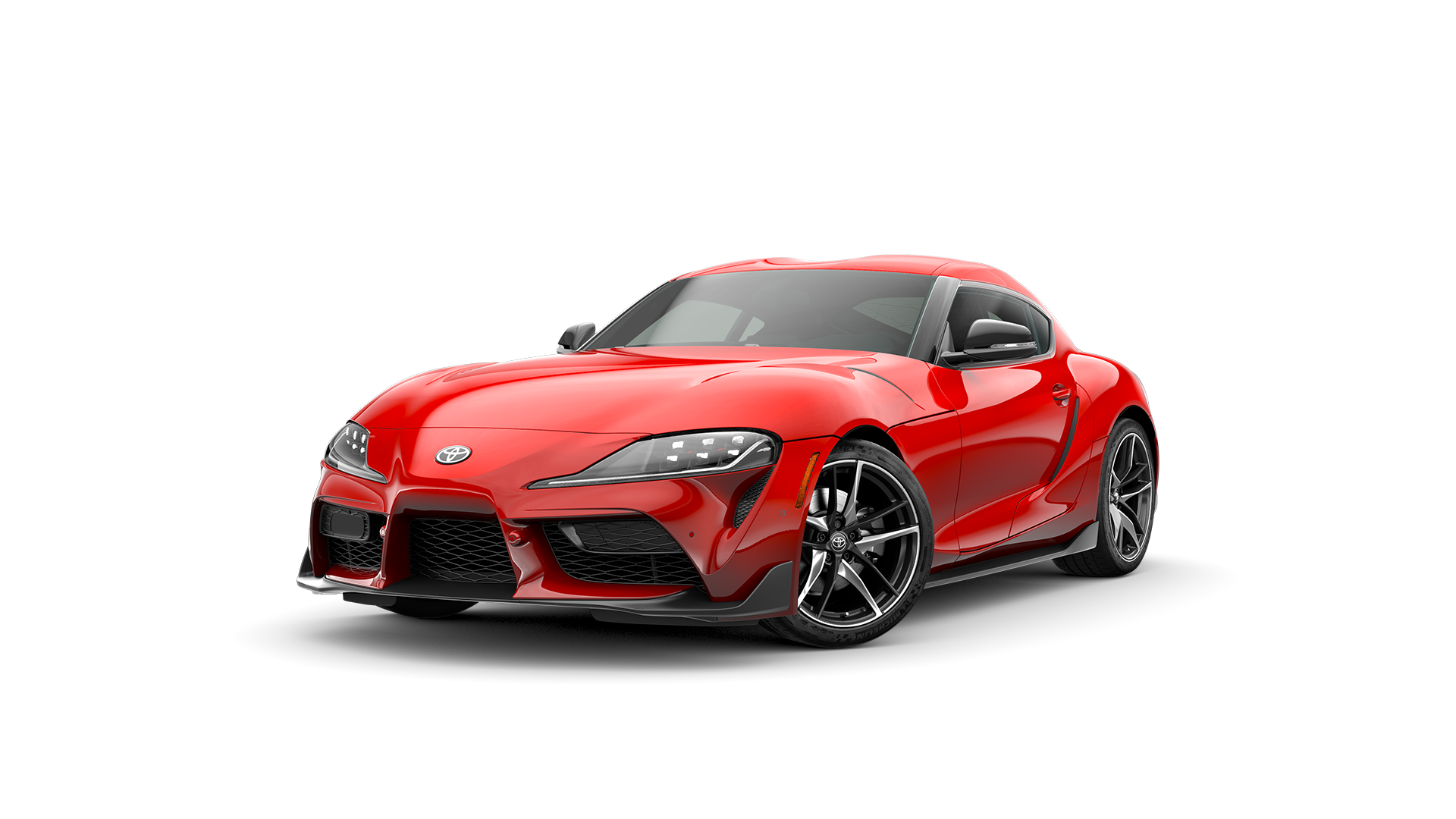2021 Toyota Supra in Renaissance Red 2.0.