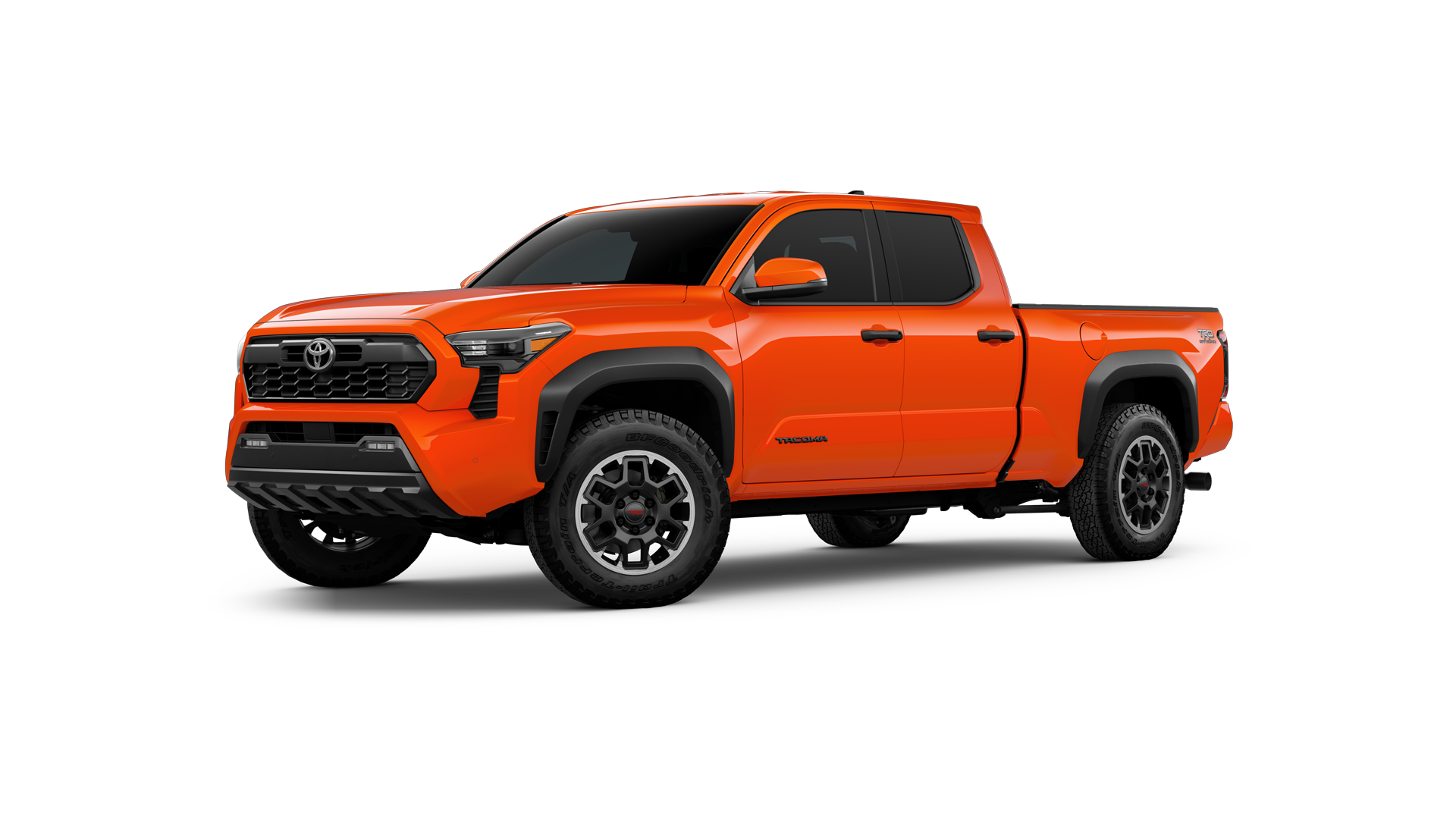 2024 Toyota Tacoma in Solar Octane.