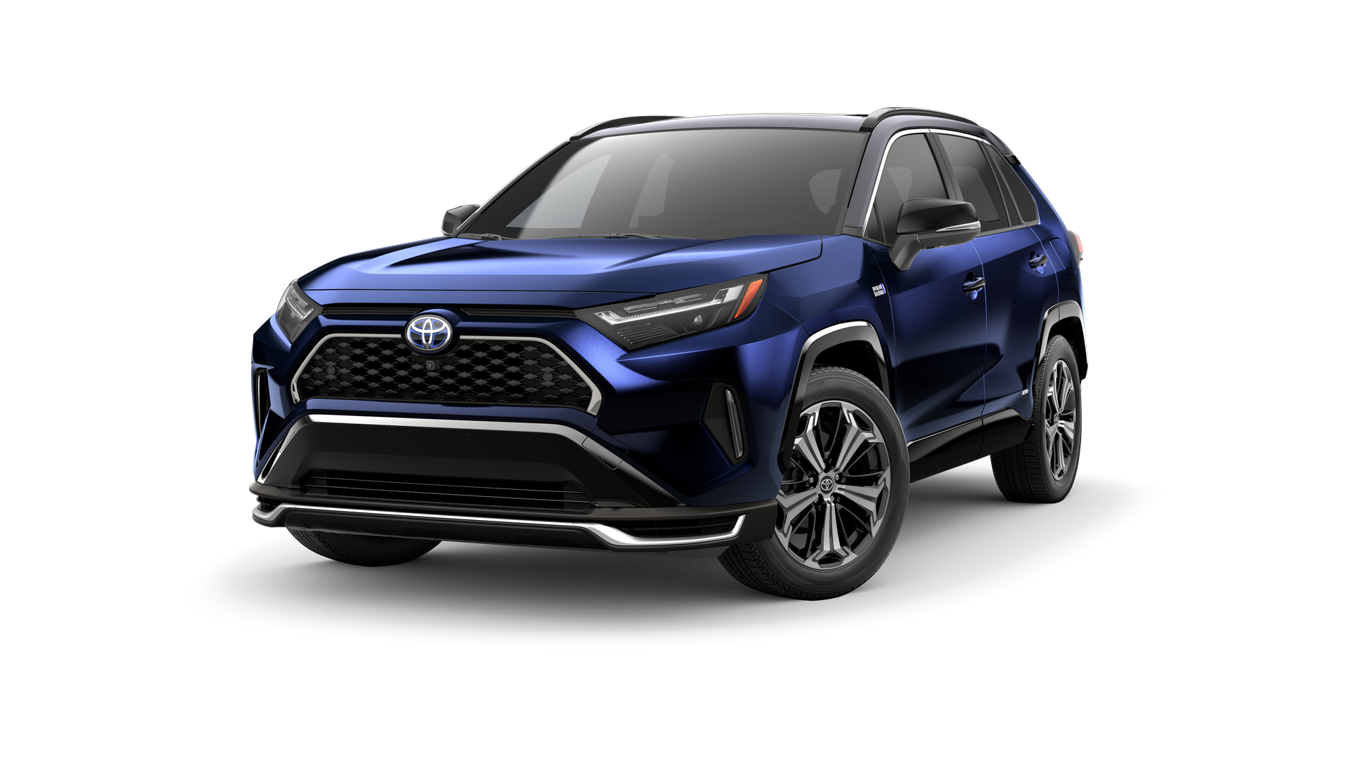 Three-sixty image of 2024 RAV4 Prime in Blueprint/Midnight Black Metallic Roof