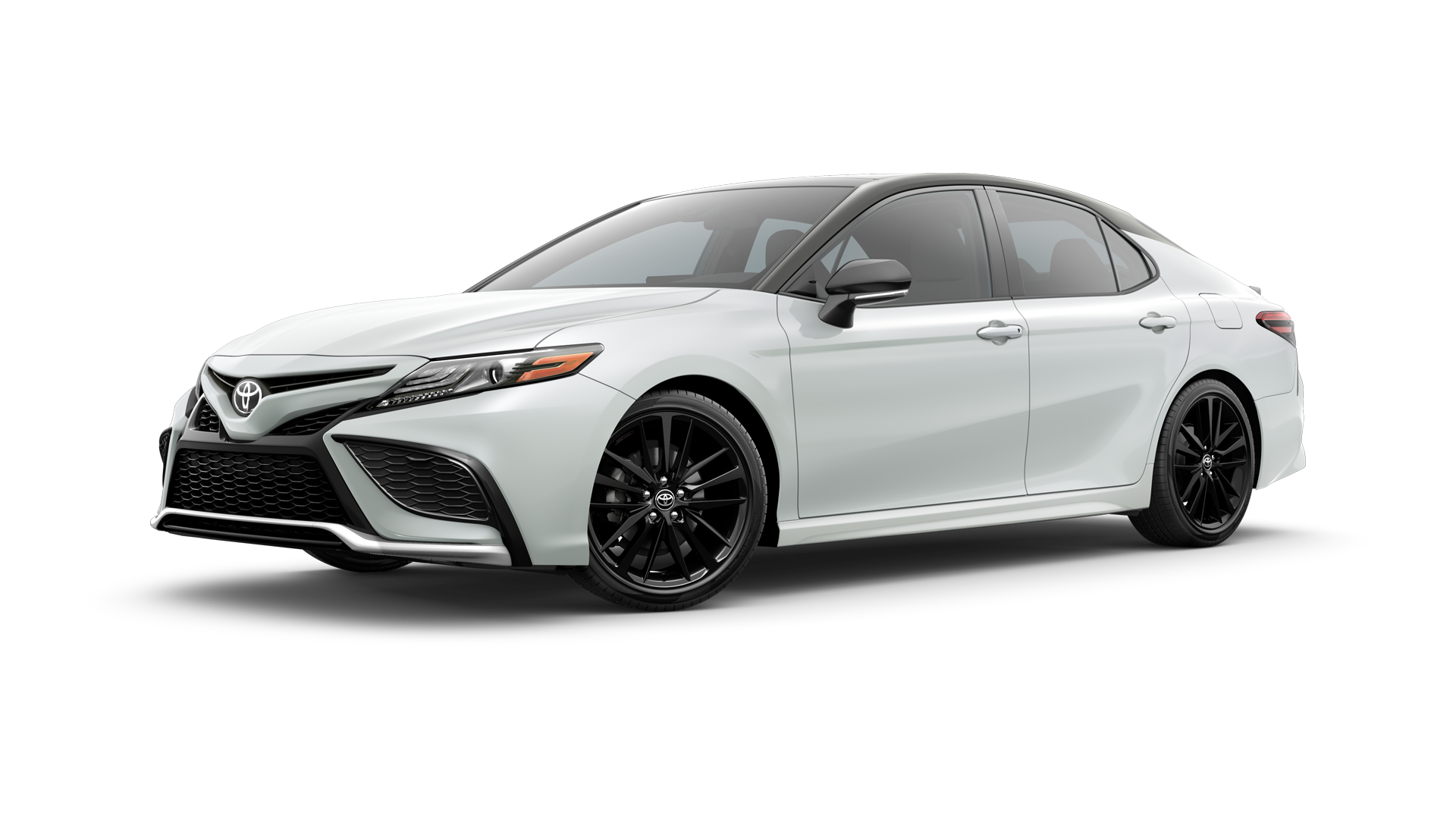 2023 Toyota Camry in Wind Chill Pearl/Midnight Black Metallic Roof*.