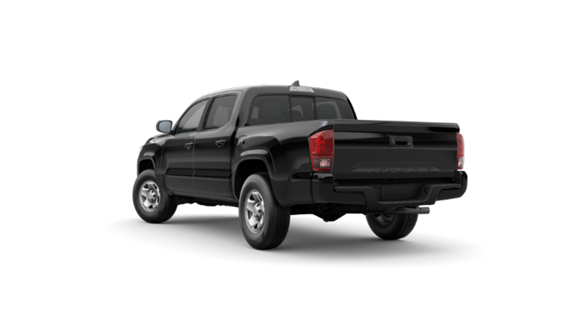 2021 Toyota Tacoma in Midnight Black Metallic.
